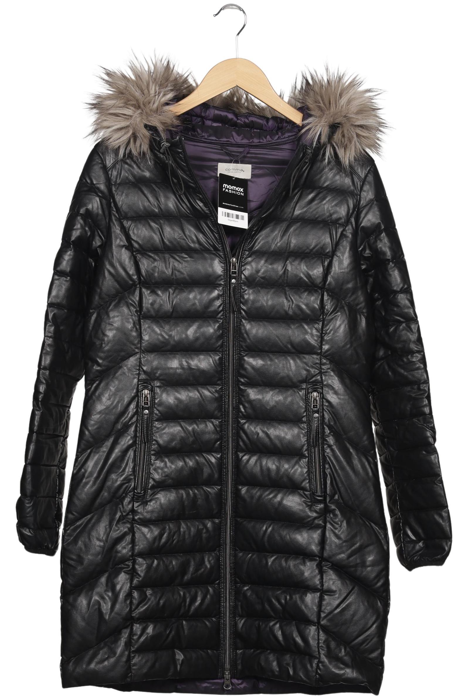 

Comma Damen Mantel, schwarz, Gr. 36