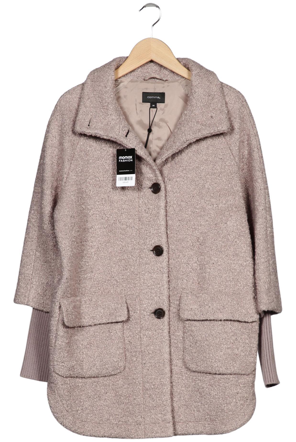 

Comma Damen Mantel, beige, Gr. 36