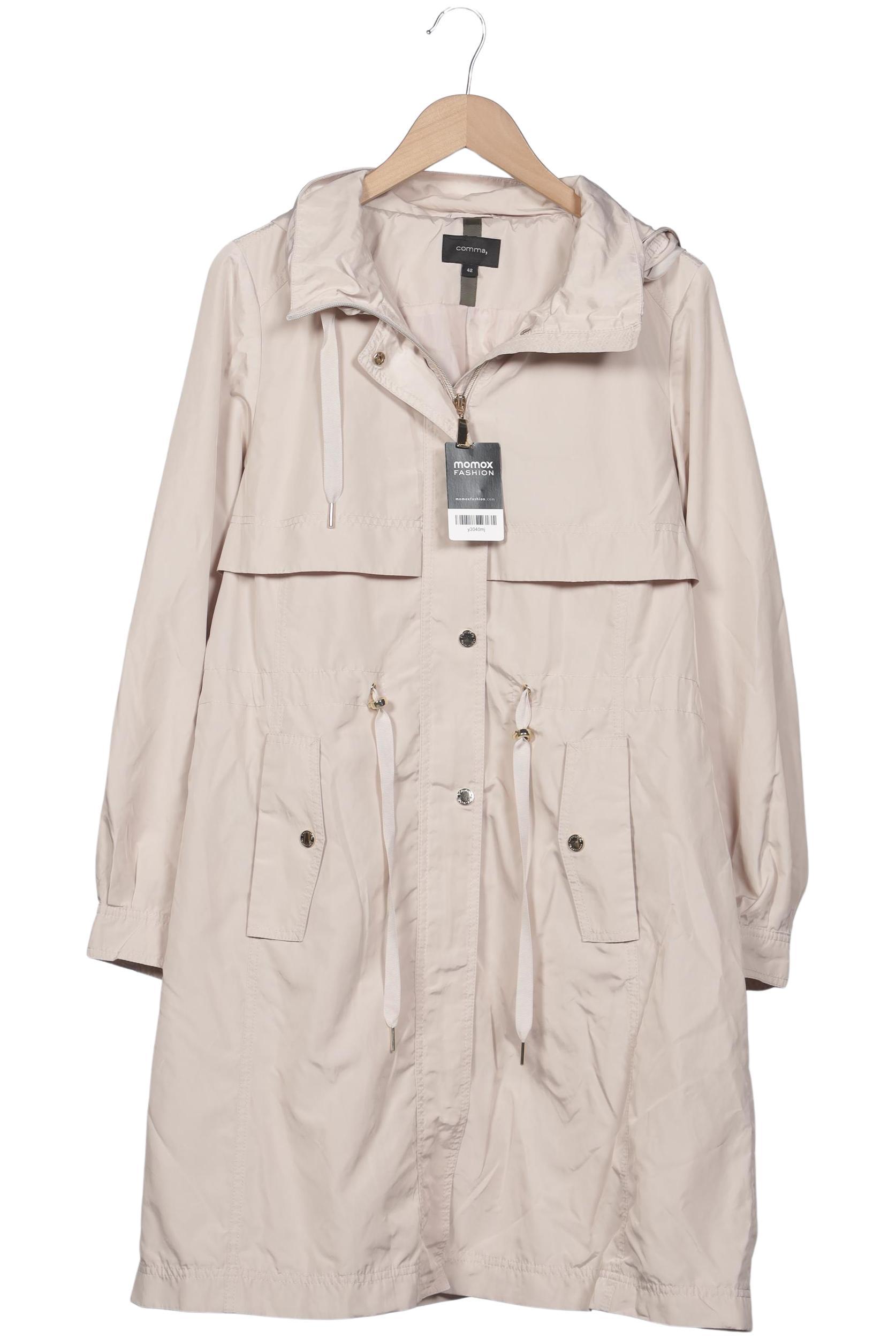 

Comma Damen Mantel, beige, Gr. 42