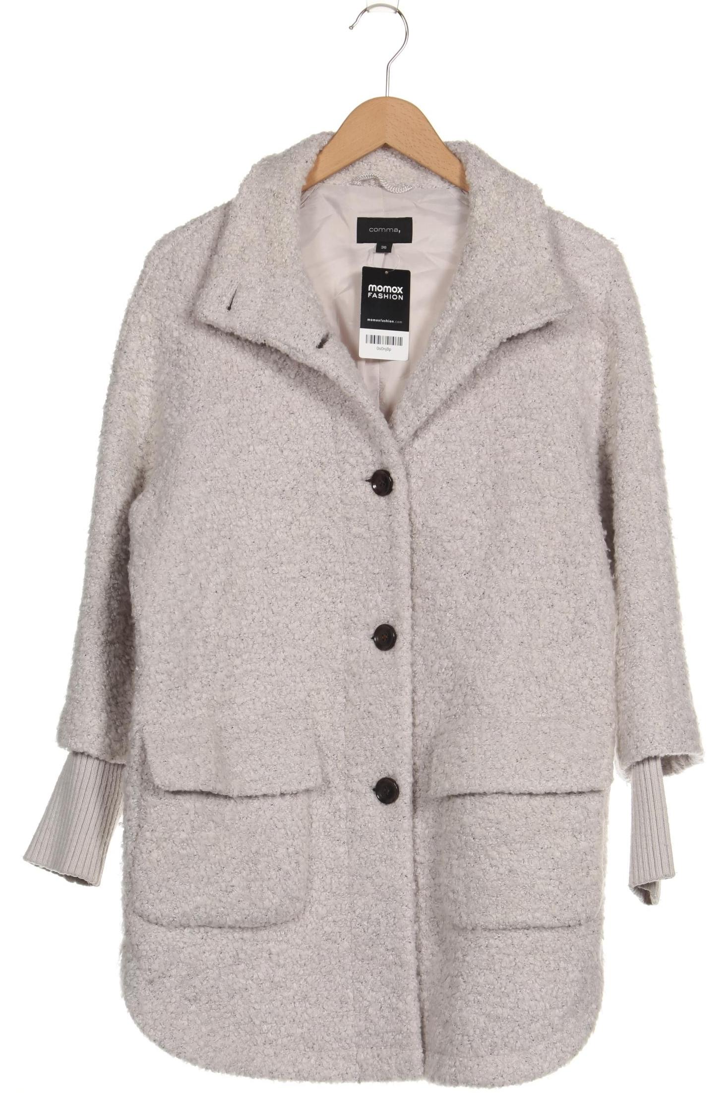 

Comma Damen Mantel, grau, Gr. 36