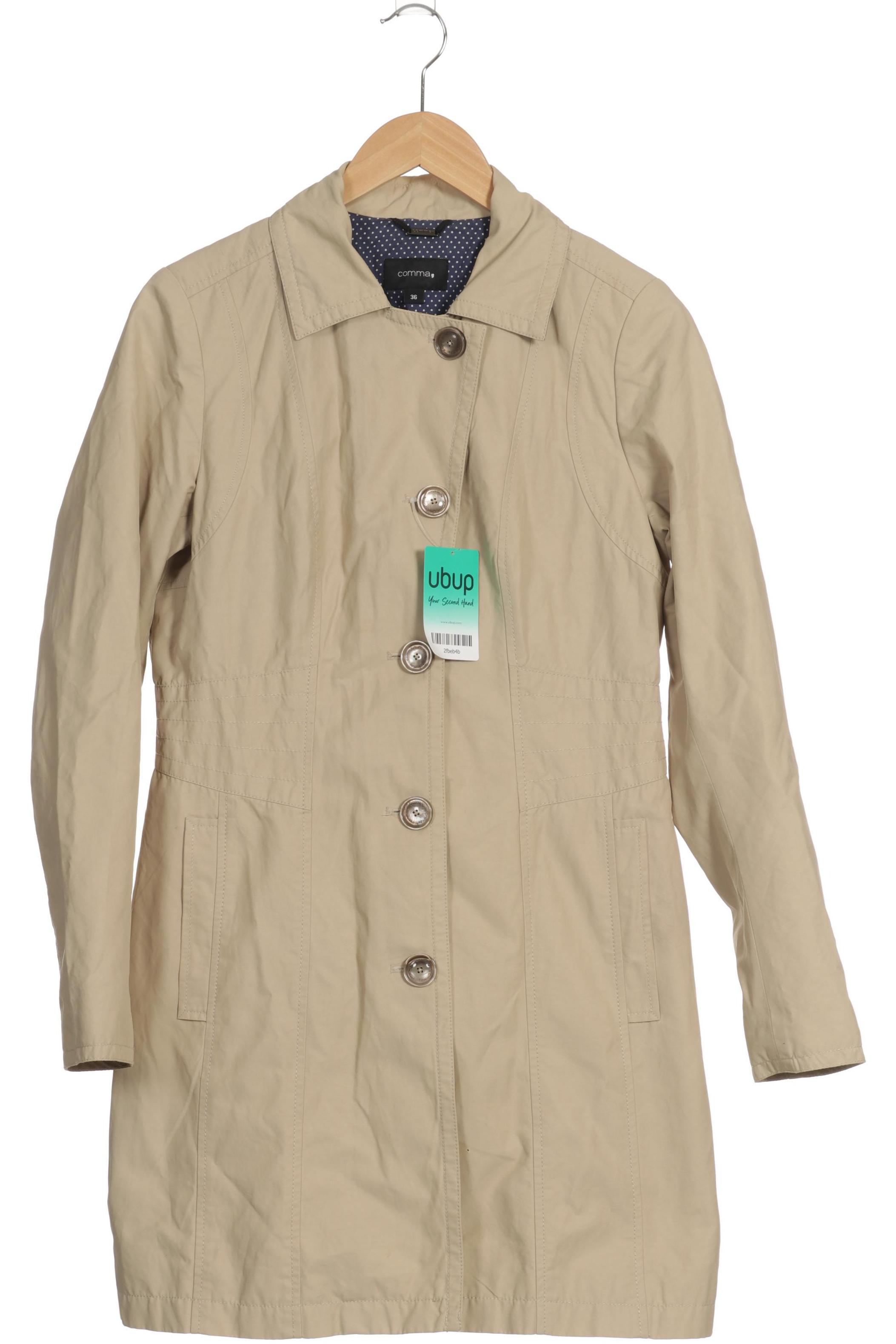 

Comma Damen Mantel, beige, Gr. 36