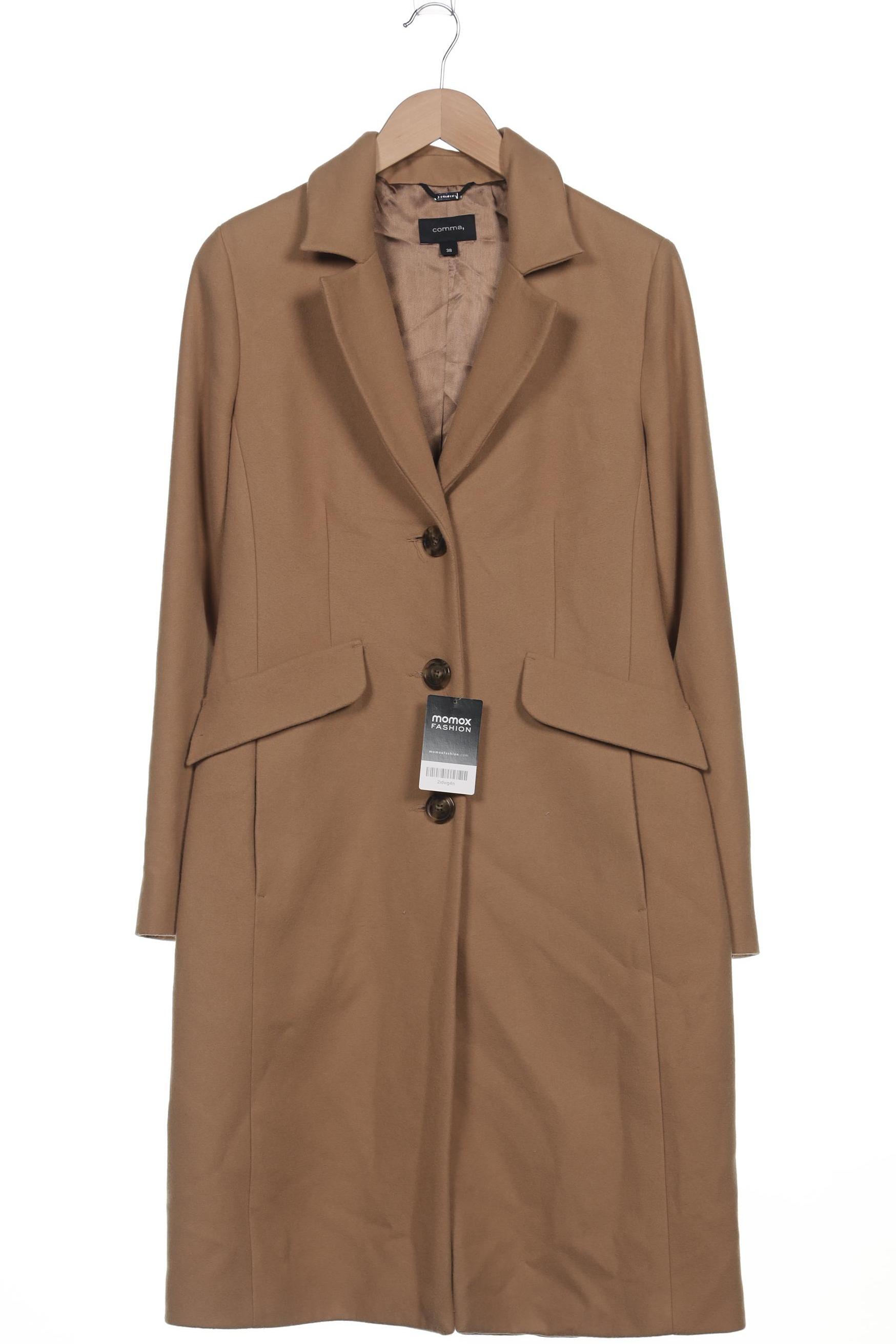 

Comma Damen Mantel, beige, Gr. 38