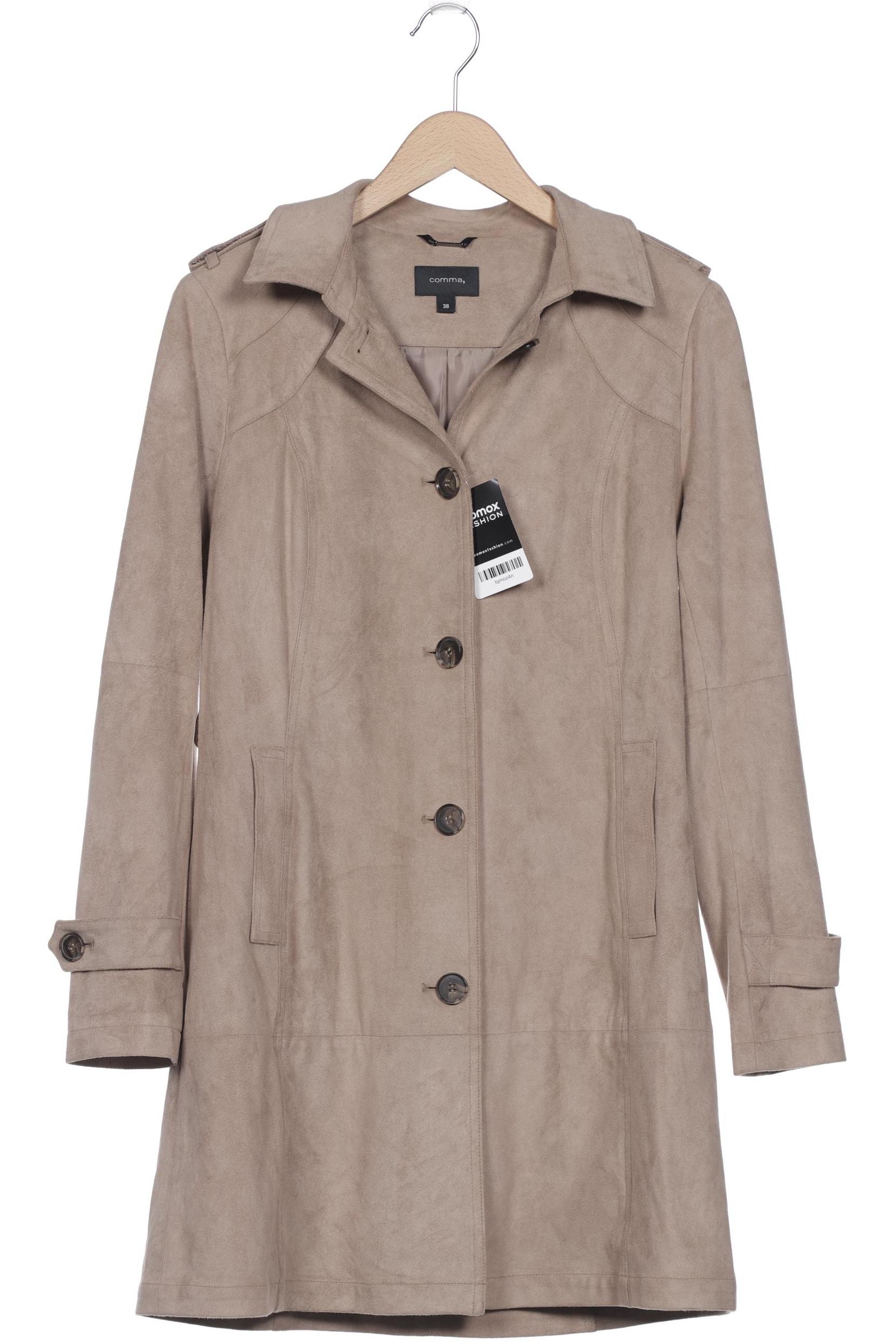 

Comma Damen Mantel, beige, Gr. 40