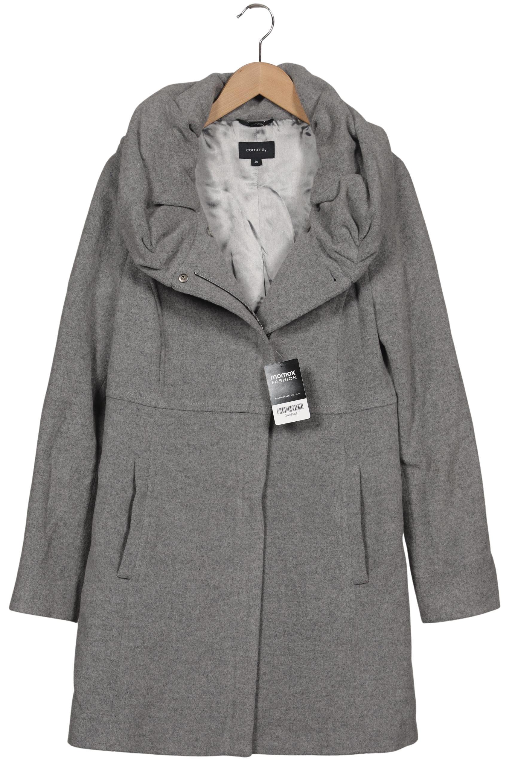 

Comma Damen Mantel, grau, Gr. 40