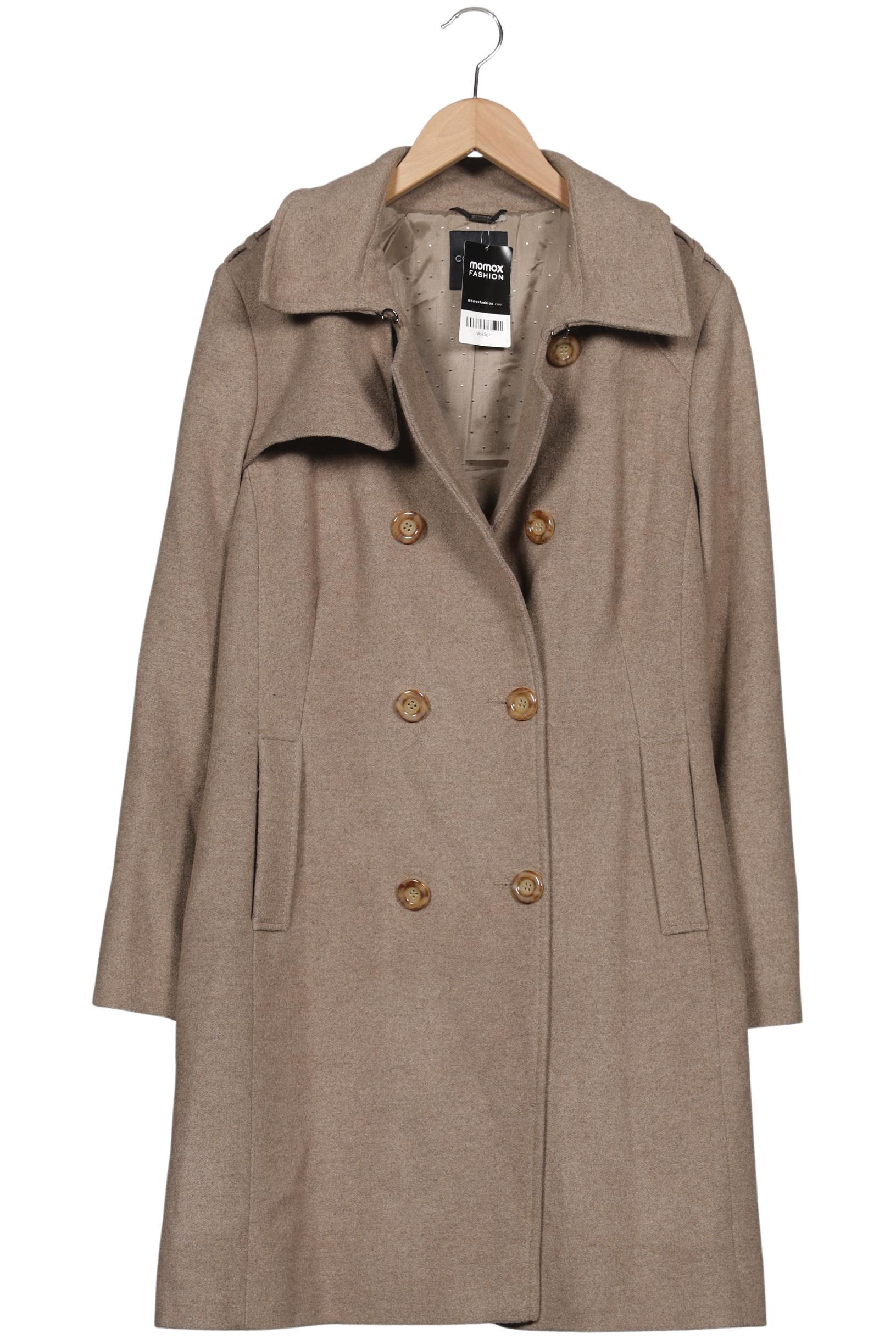 

Comma Damen Mantel, beige, Gr. 44