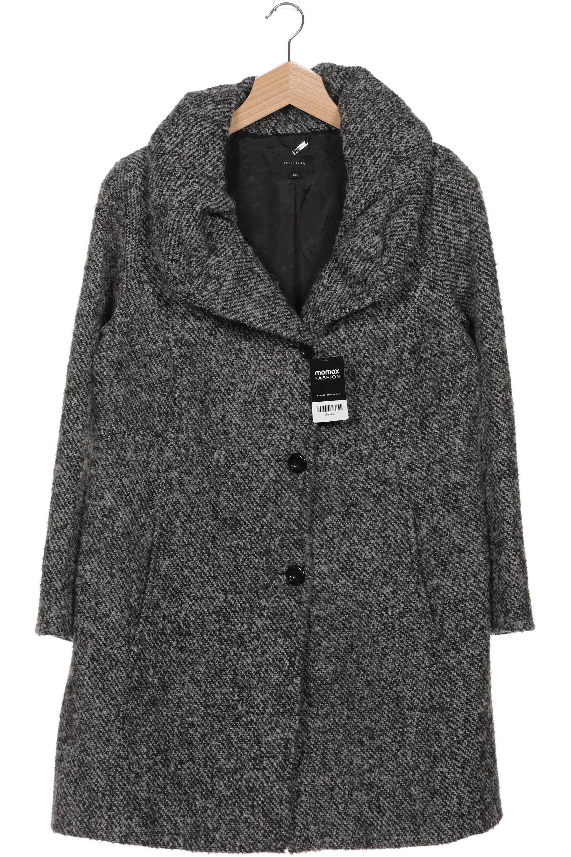 

Comma Damen Mantel, grau, Gr. 46