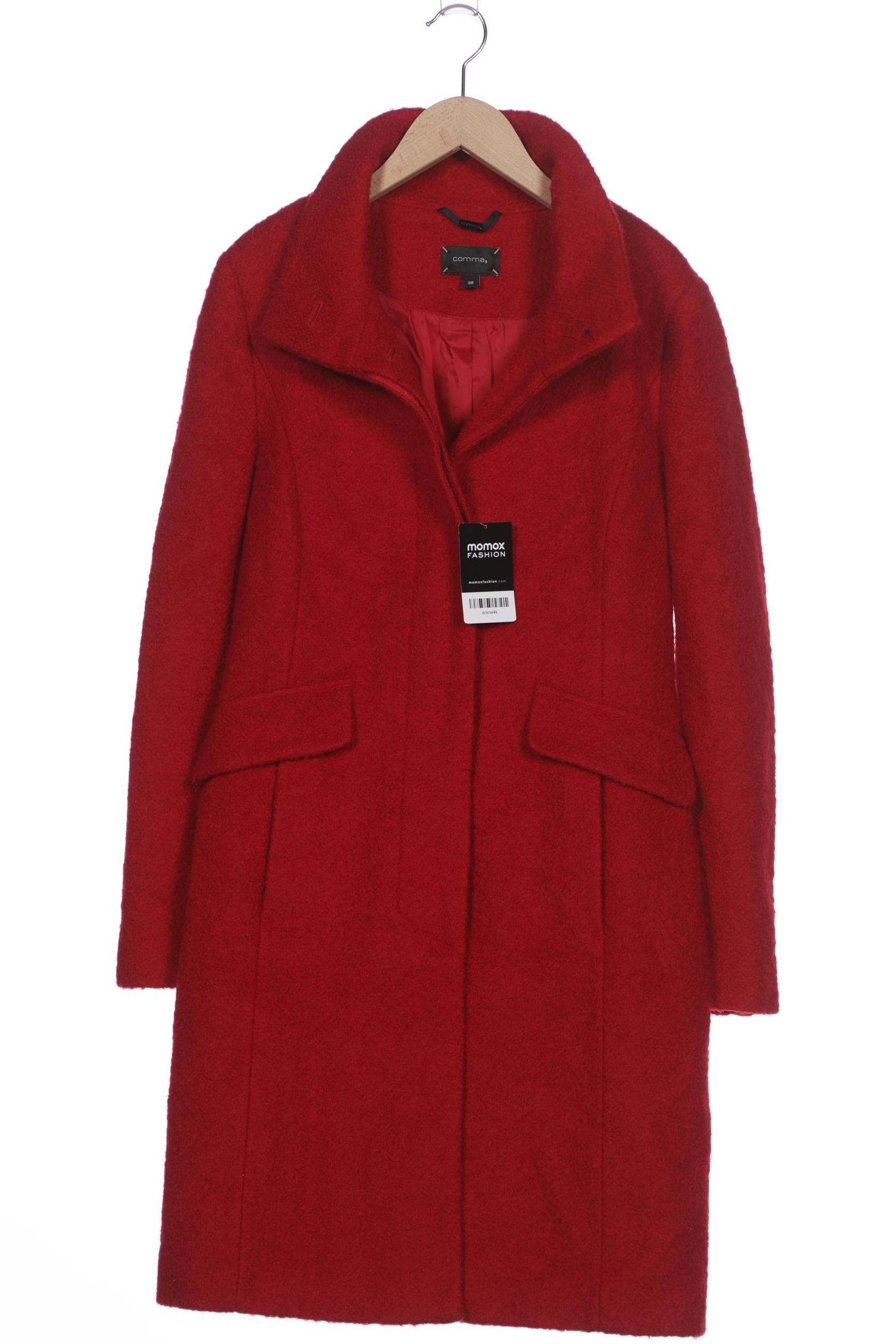 

Comma Damen Mantel, rot, Gr. 38