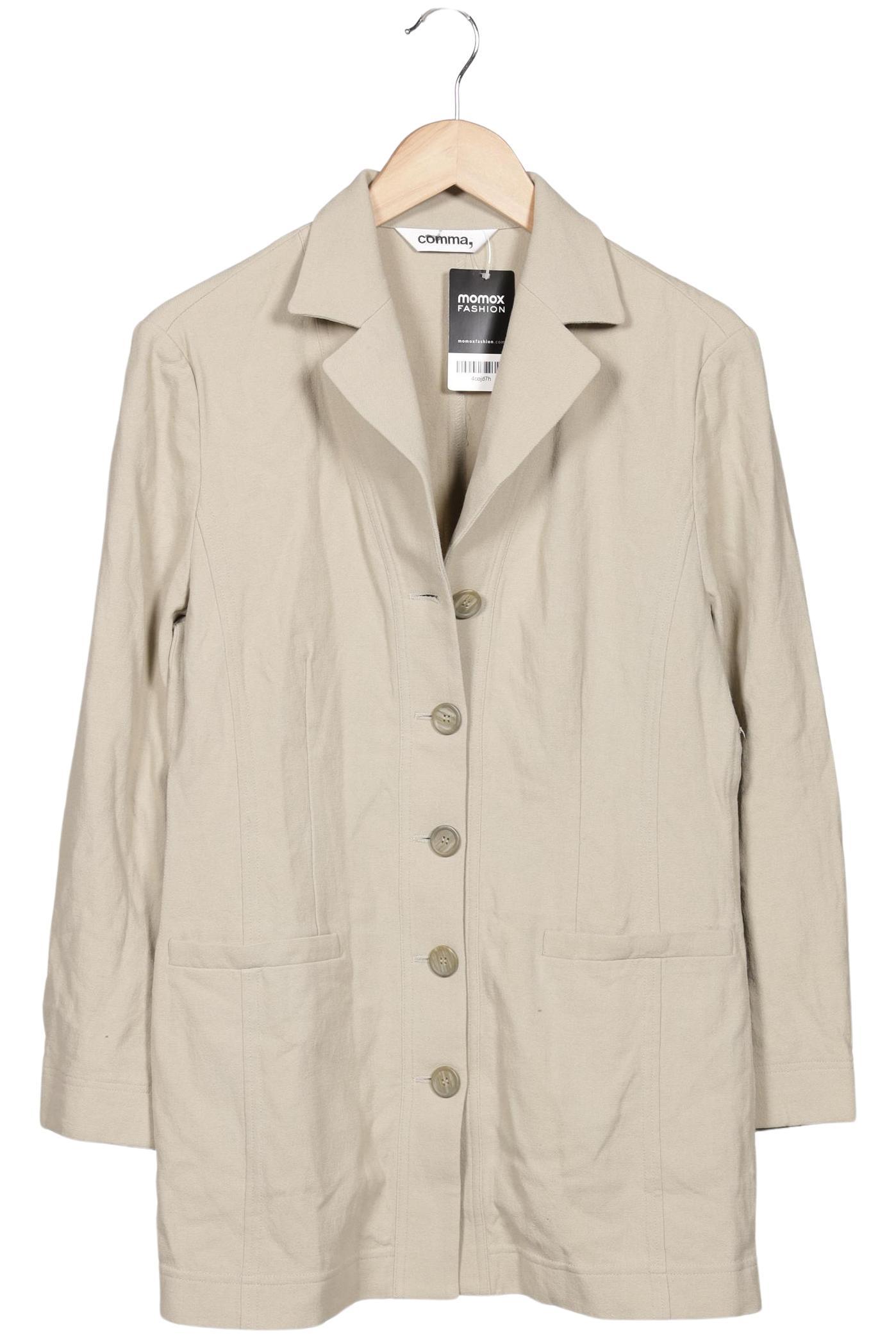 

Comma Damen Mantel, beige, Gr. 38