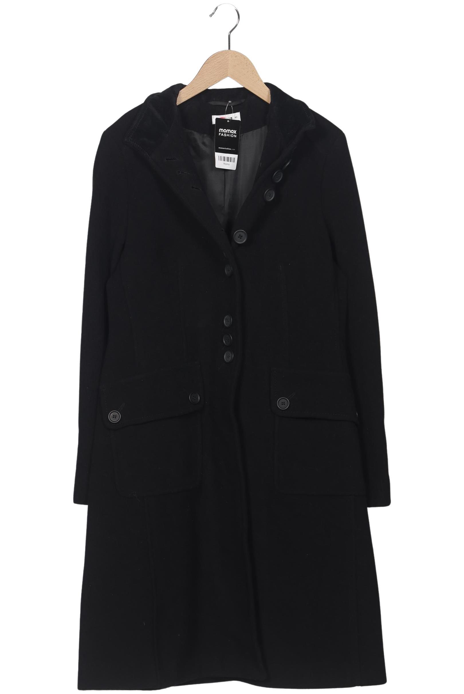 

Comma Damen Mantel, schwarz, Gr. 40