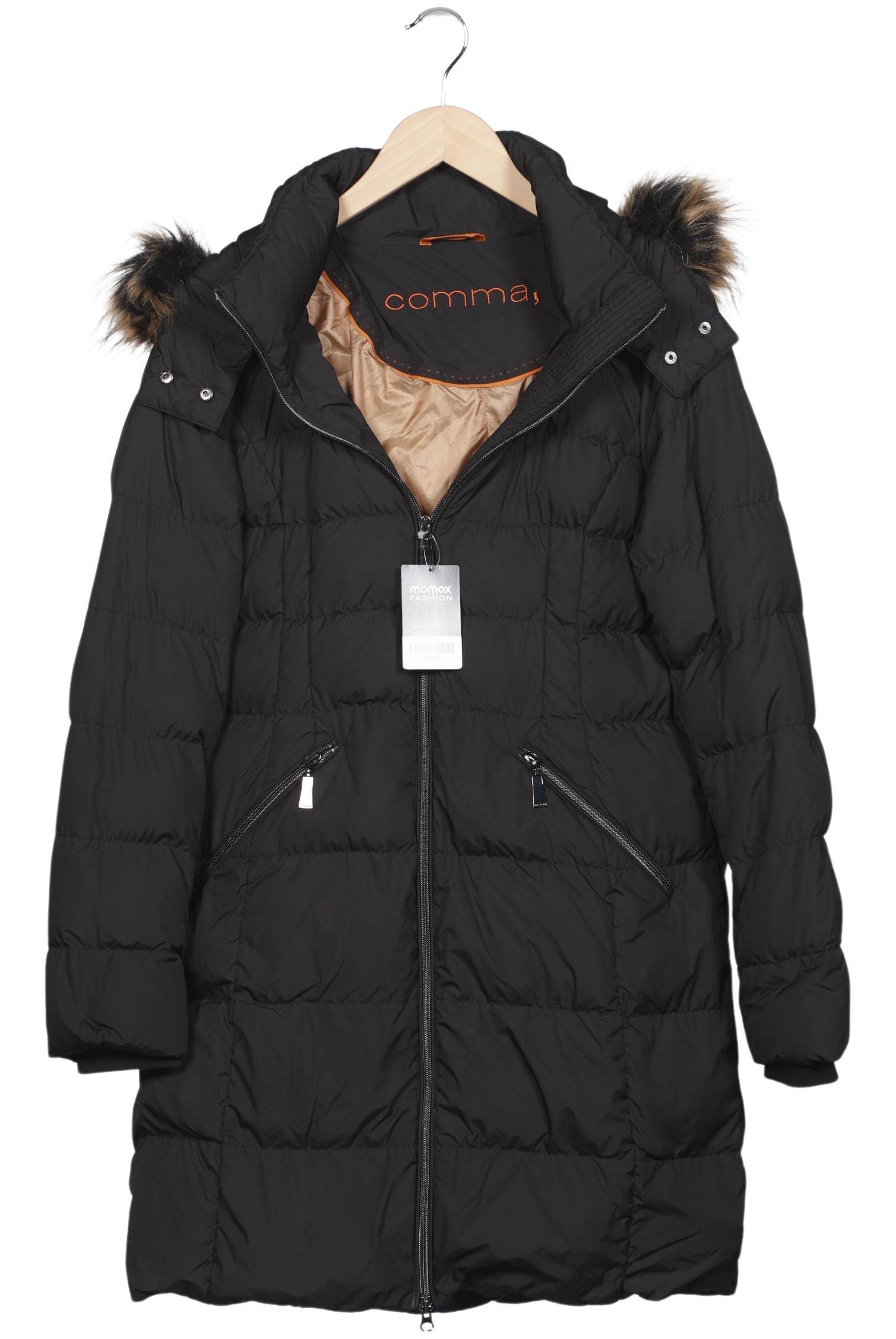 

Comma Damen Mantel, schwarz, Gr. 38