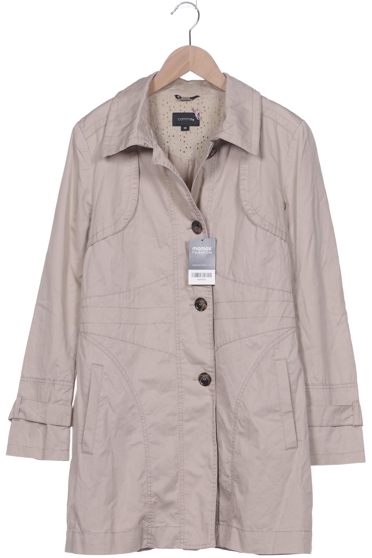 

Comma Damen Mantel, beige, Gr. 38