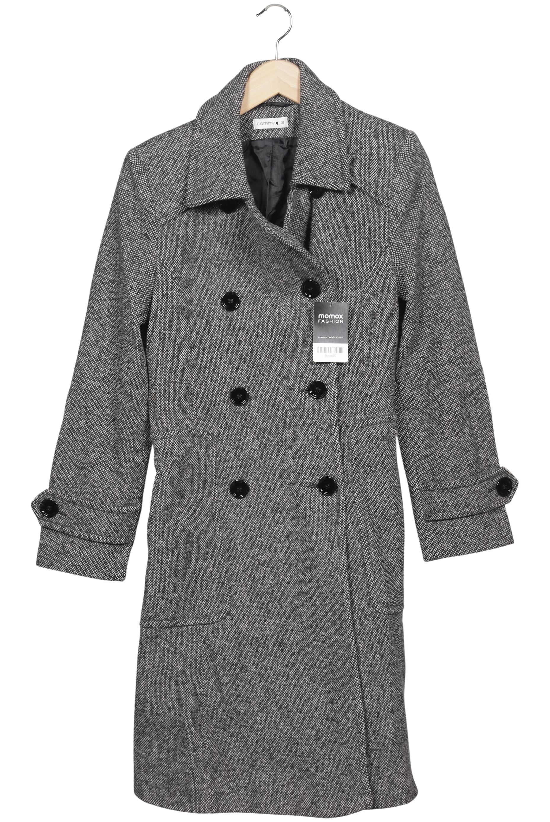 

Comma Damen Mantel, grau, Gr. 38
