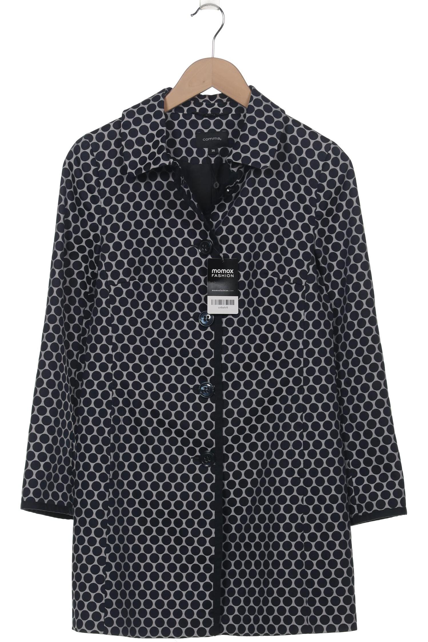 

Comma Damen Mantel, marineblau, Gr. 34