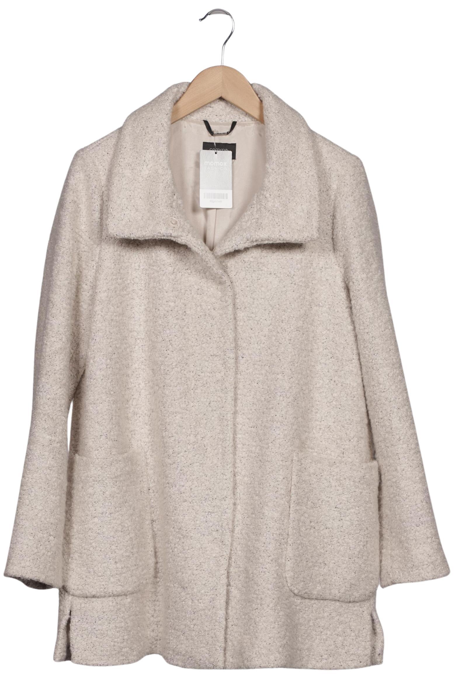 

Comma Damen Mantel, beige, Gr. 38
