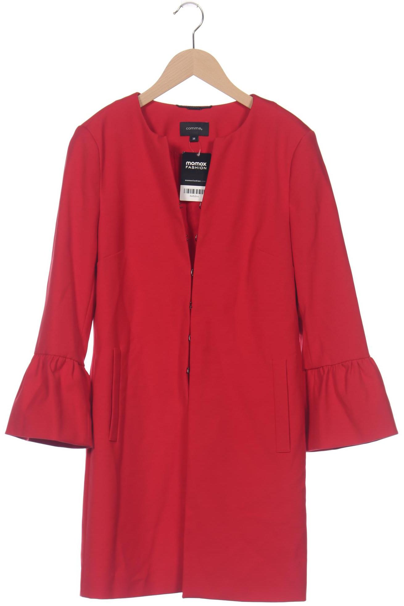 

Comma Damen Mantel, rot, Gr. 34