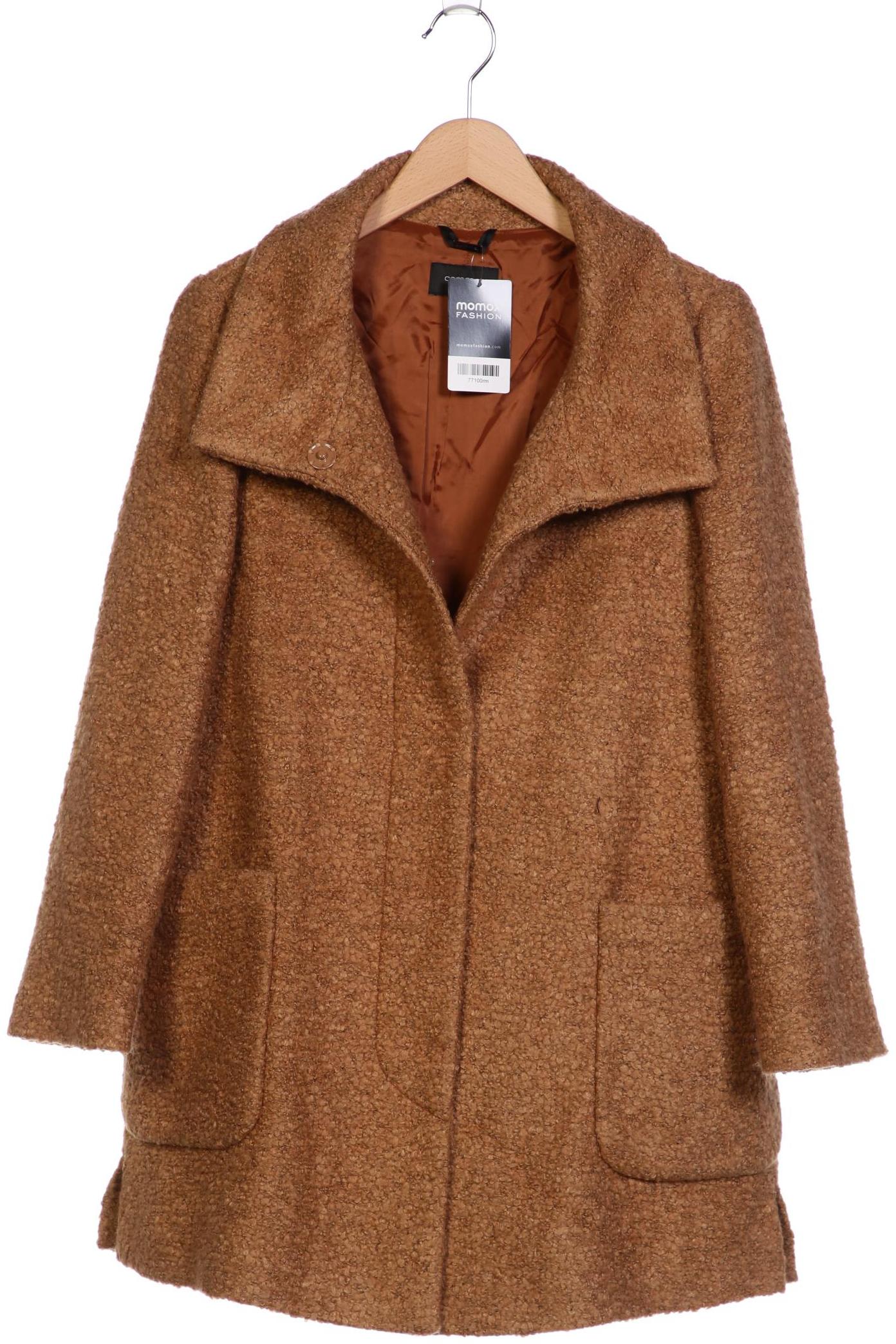 

Comma Damen Mantel, beige, Gr. 40