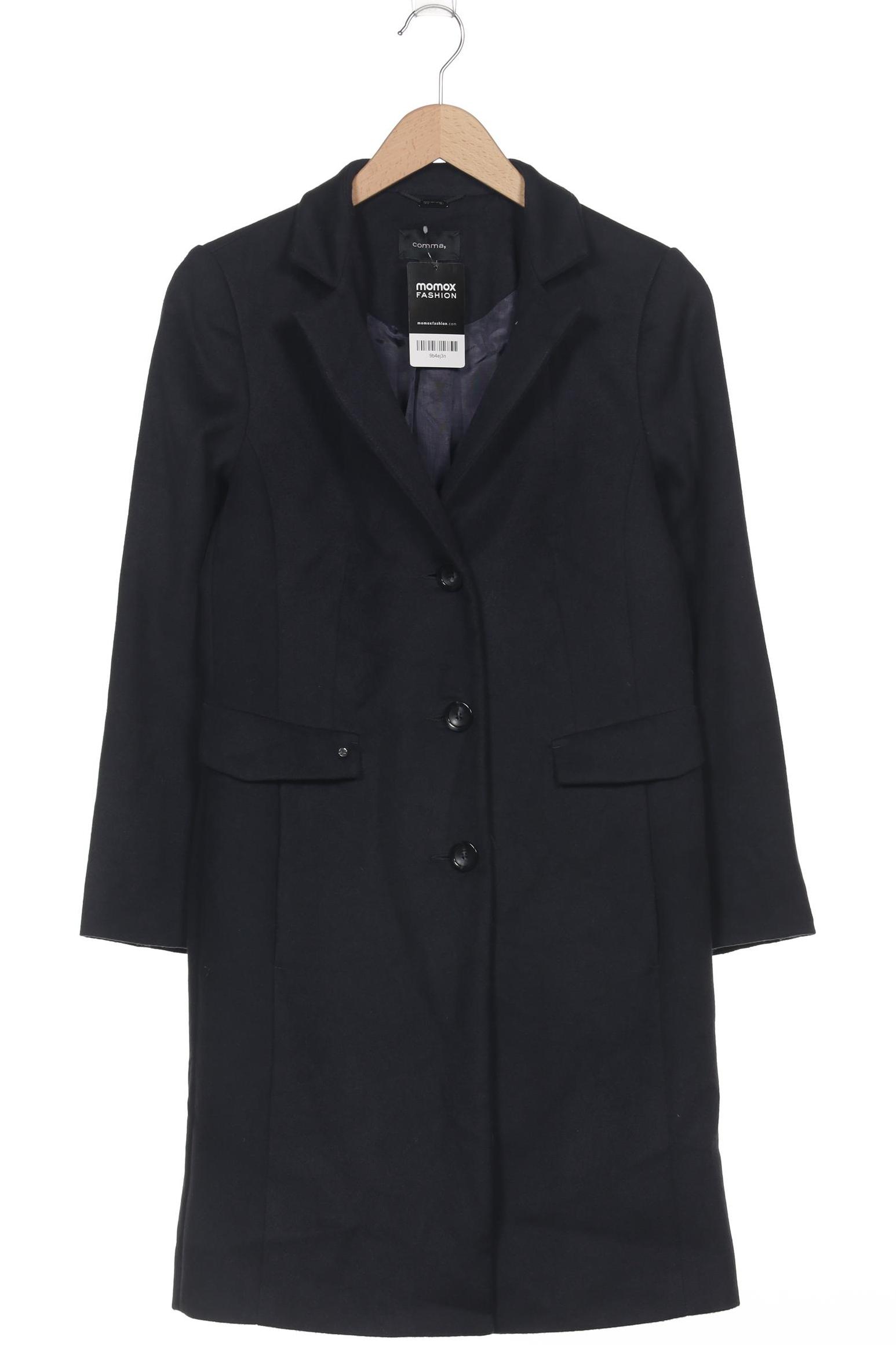 

Comma Damen Mantel, marineblau, Gr. 36