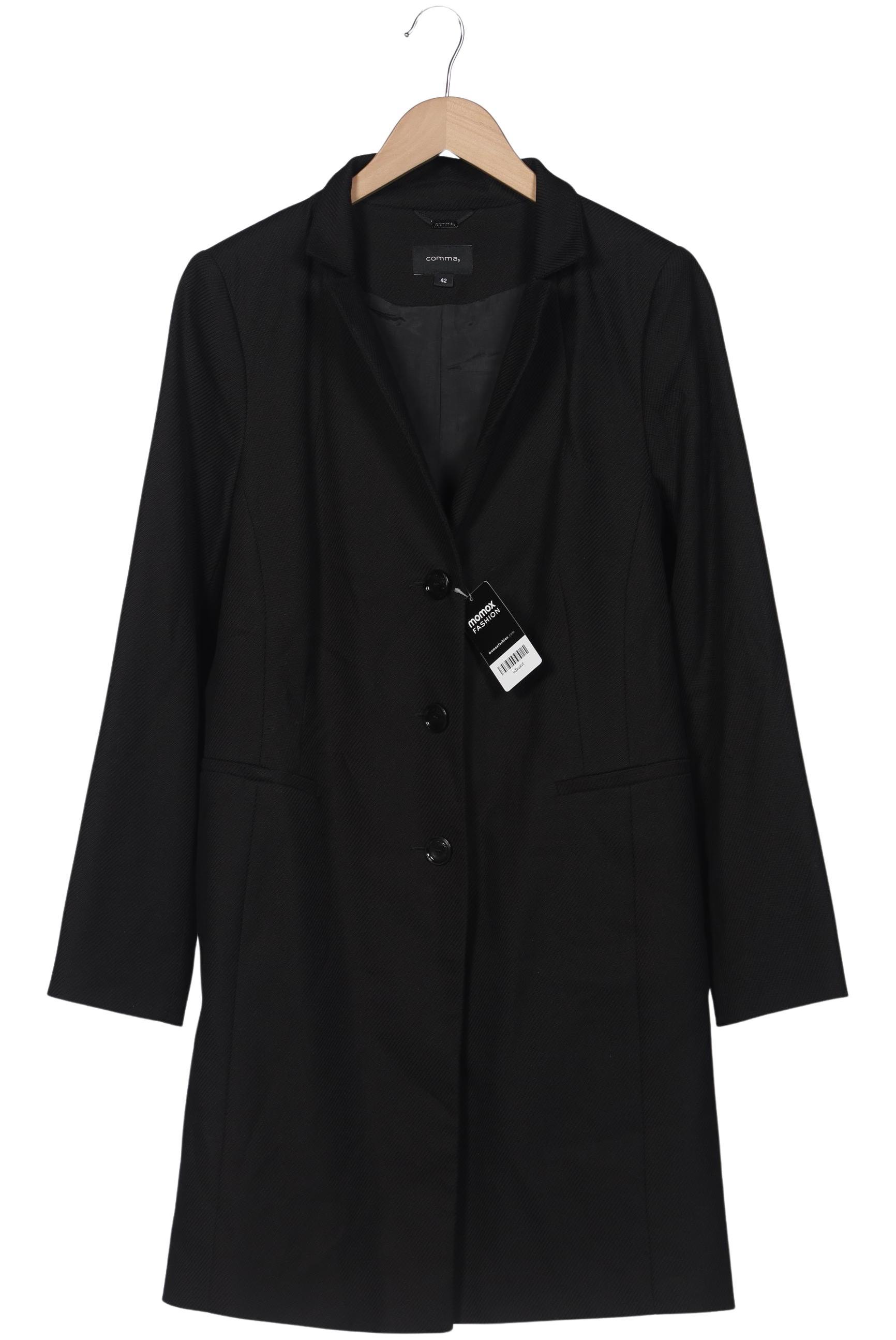 

Comma Damen Mantel, schwarz, Gr. 42