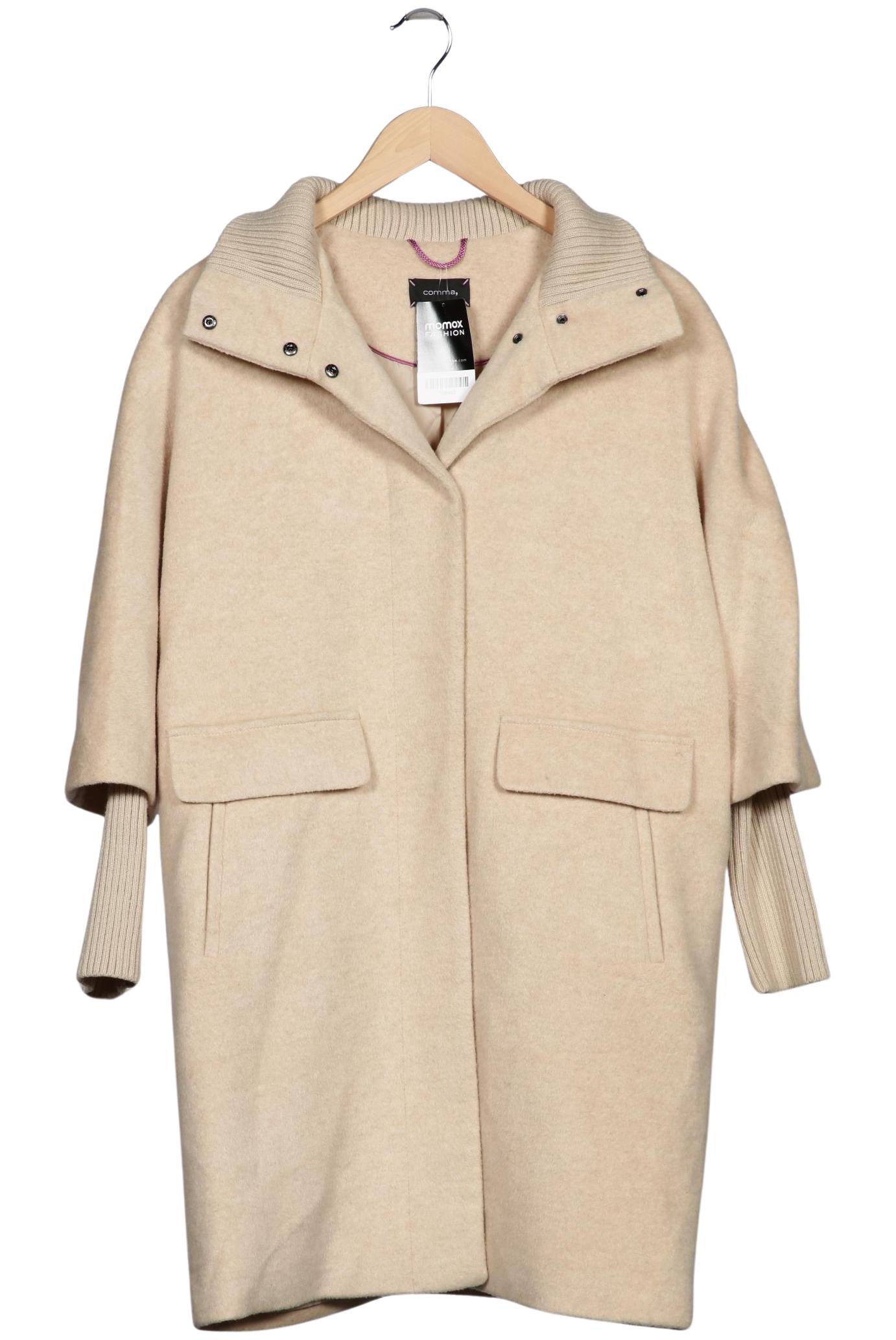 

Comma Damen Mantel, beige, Gr. 36