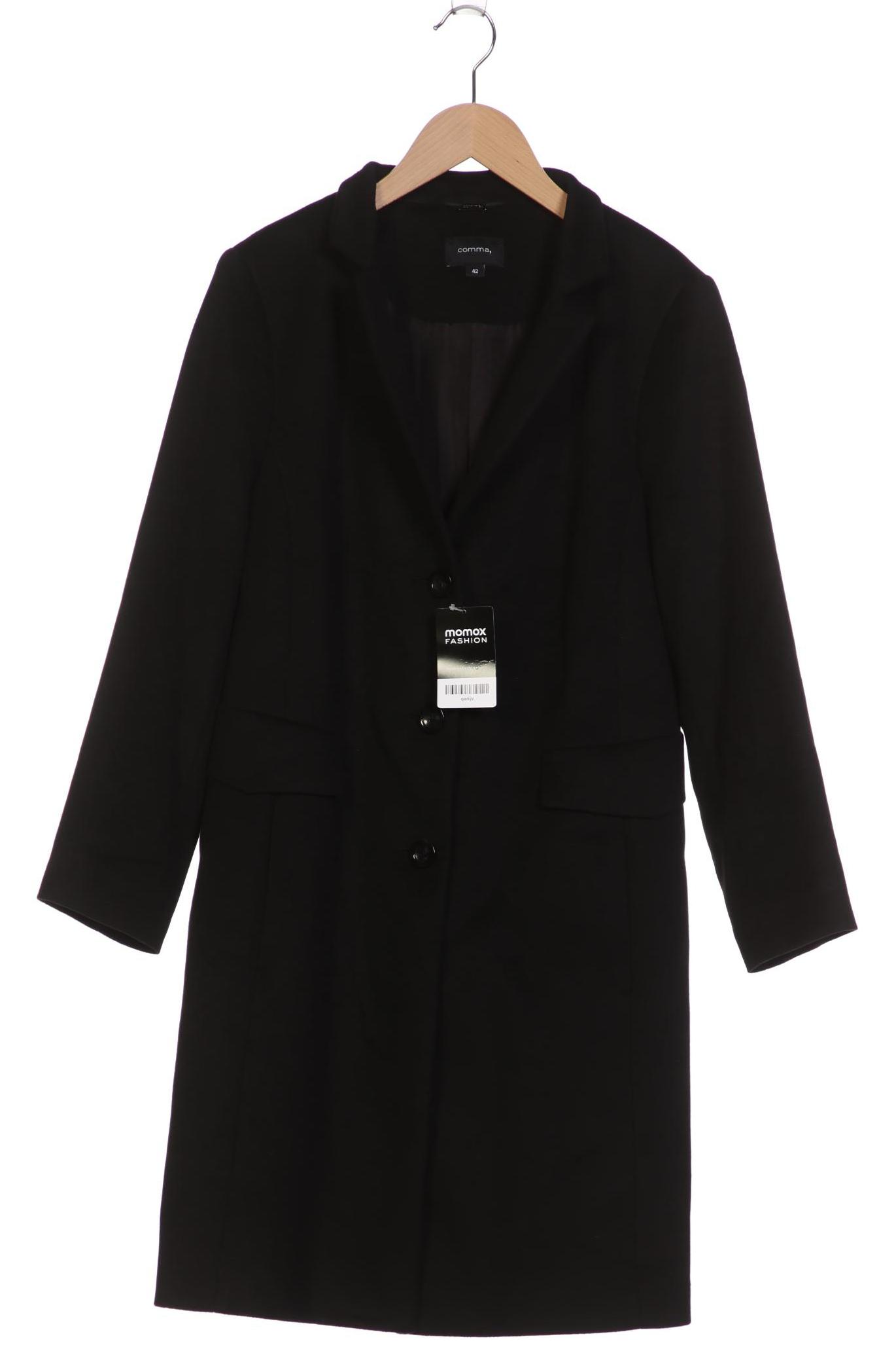 

Comma Damen Mantel, schwarz, Gr. 42