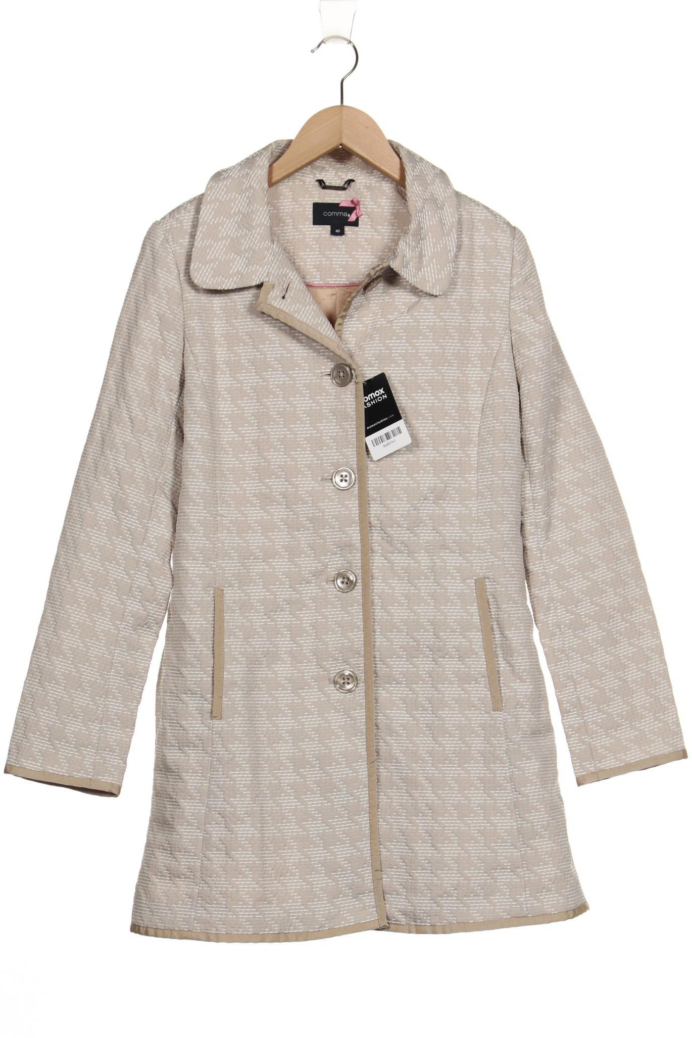 

Comma Damen Mantel, beige, Gr. 40