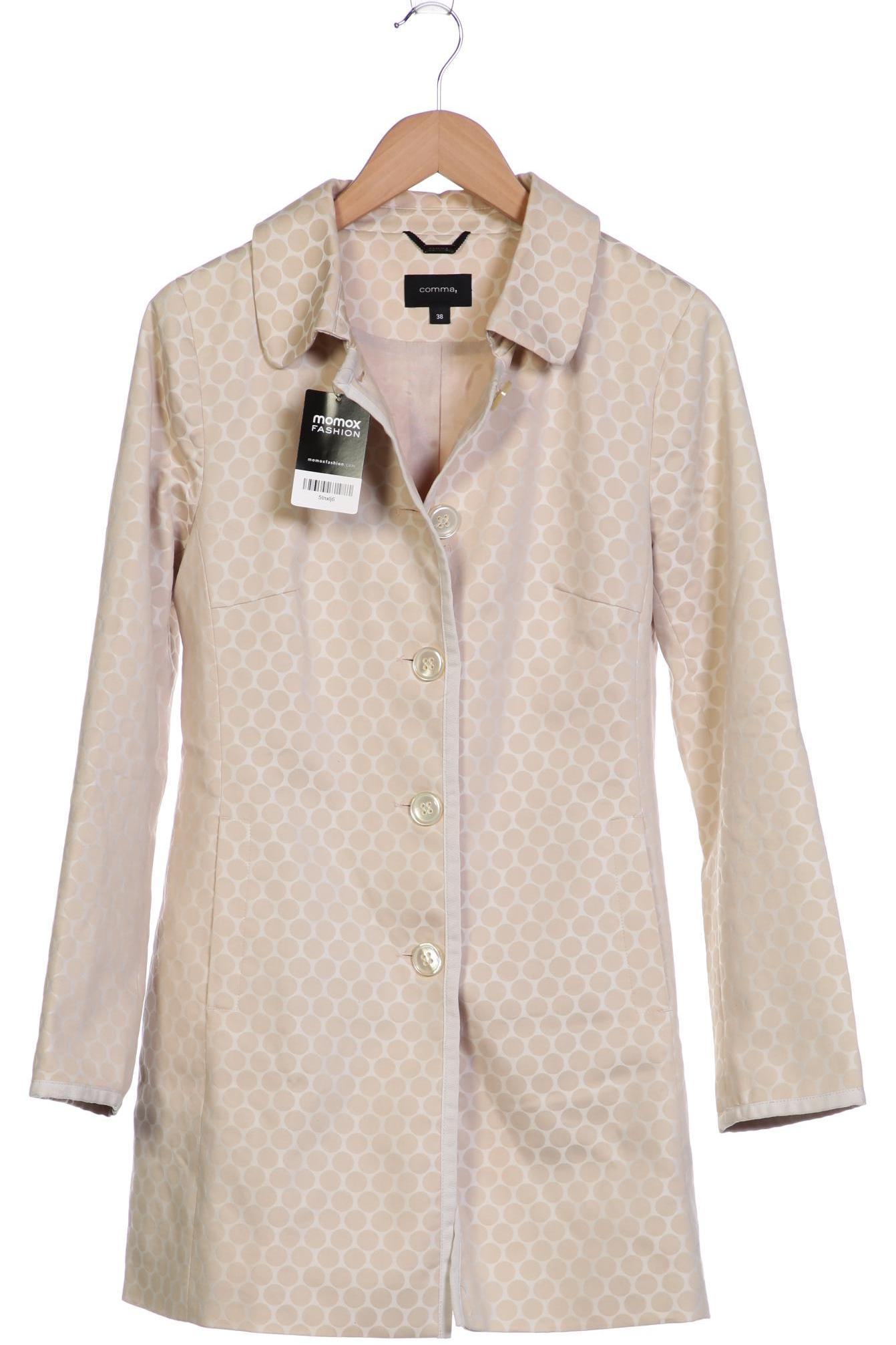 

Comma Damen Mantel, beige, Gr. 38