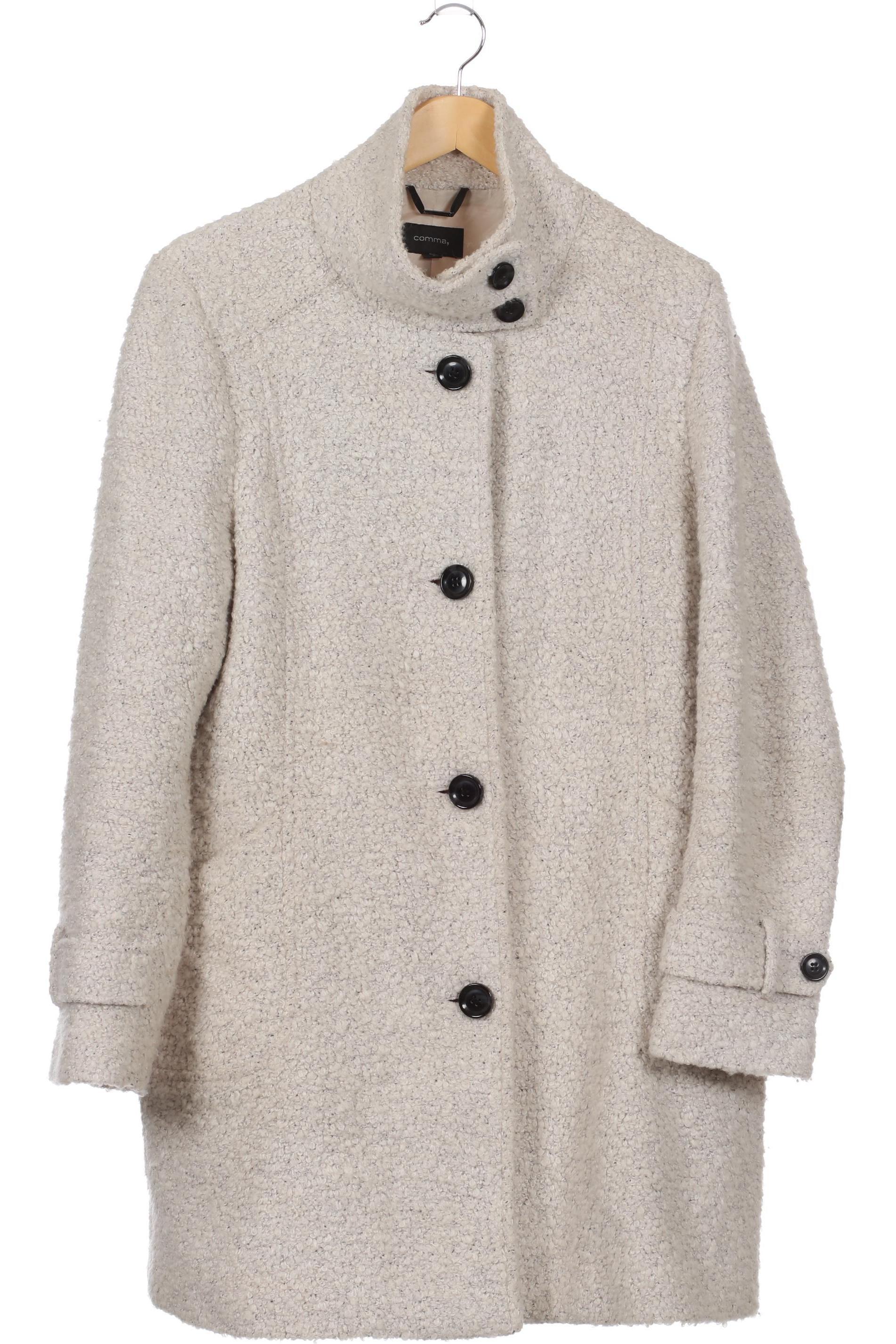 

Comma Damen Mantel, beige, Gr. 44