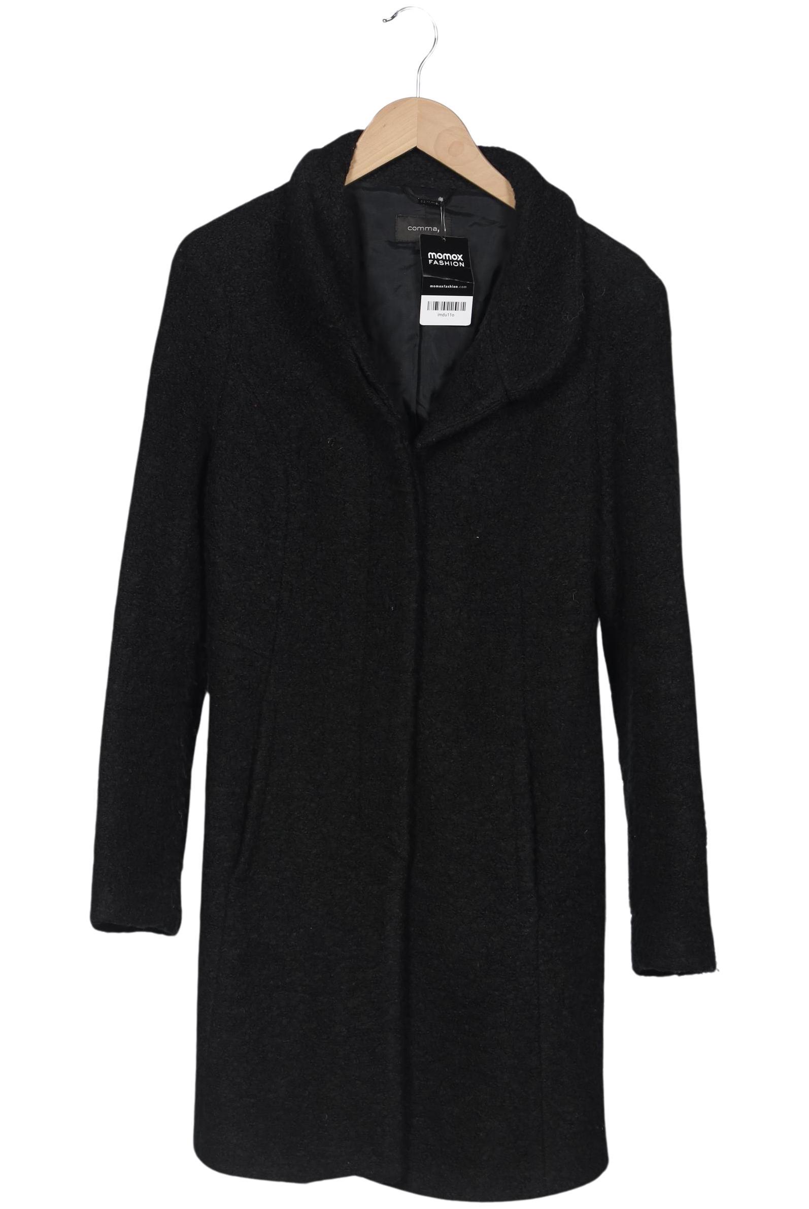 

Comma Damen Mantel, schwarz, Gr. 36