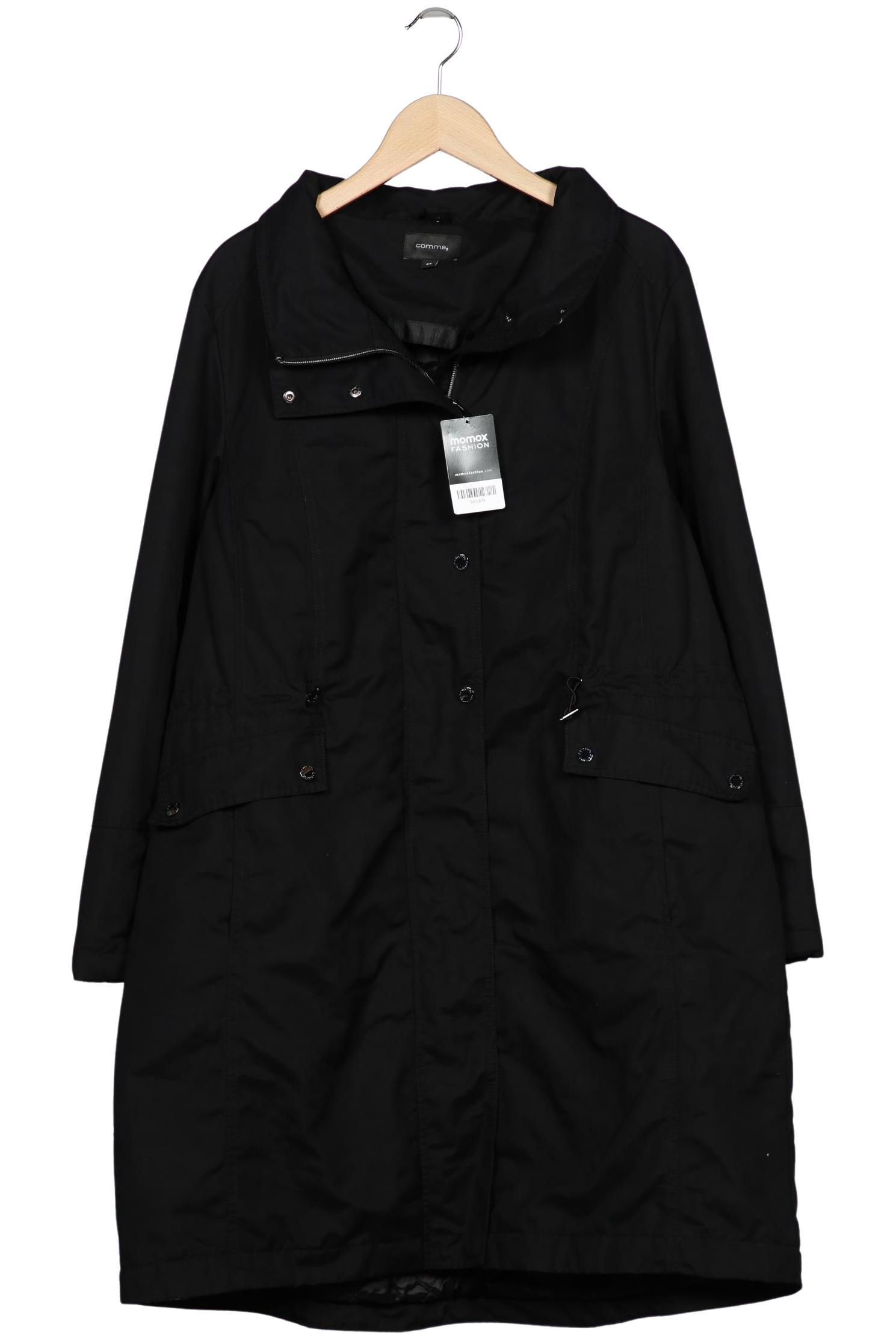 

Comma Damen Mantel, schwarz, Gr. 44