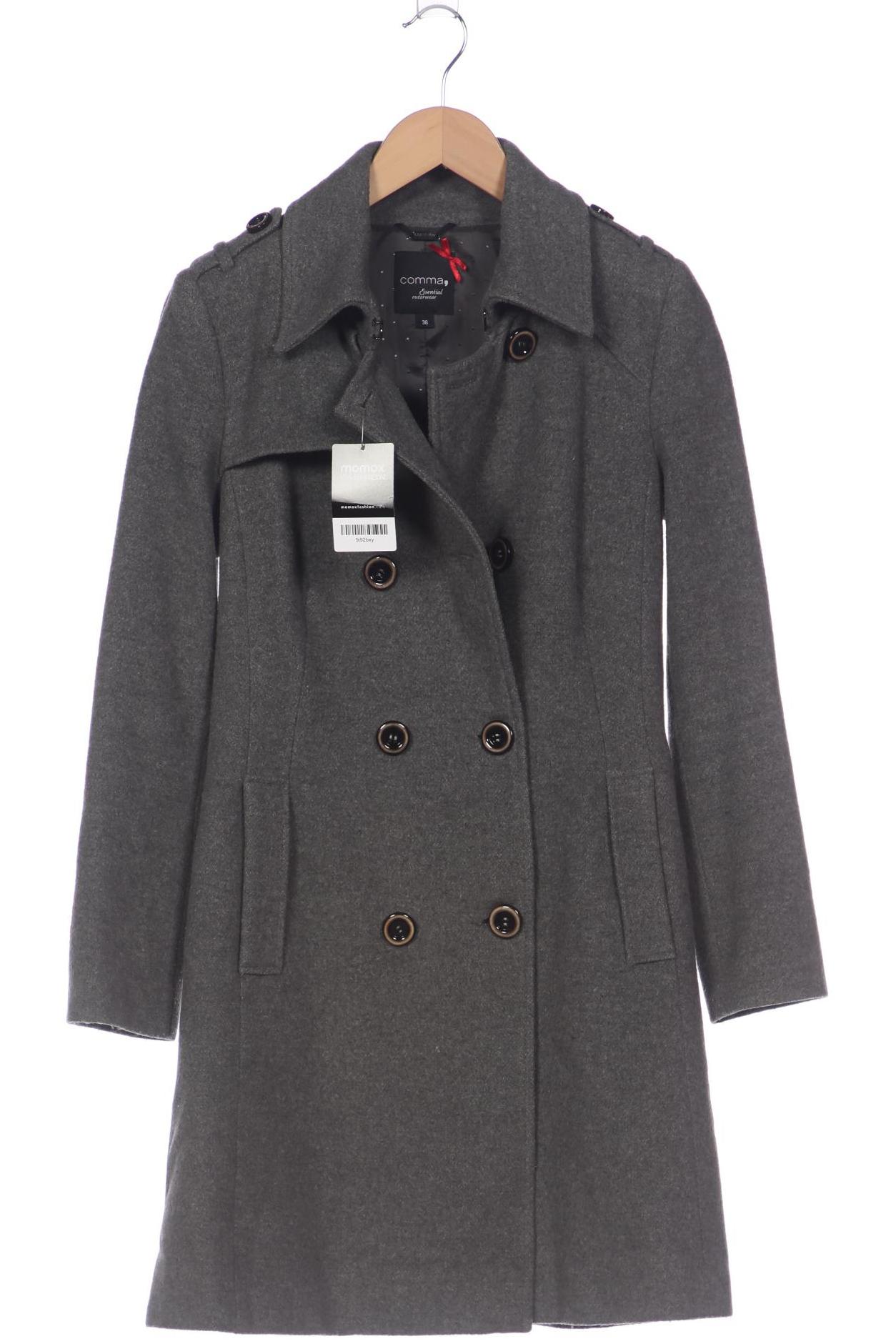 

Comma Damen Mantel, grau, Gr. 36