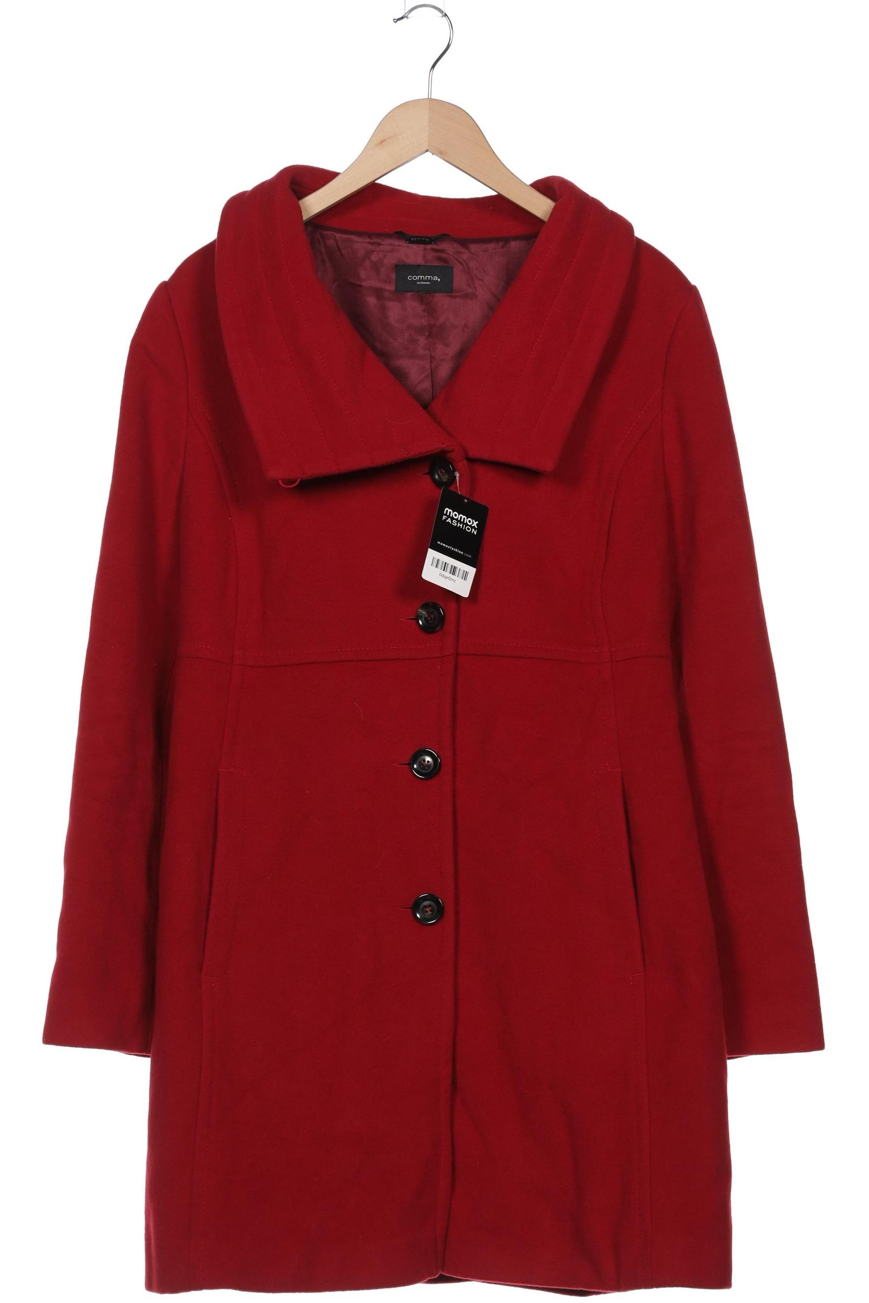 

Comma Damen Mantel, rot, Gr. 44