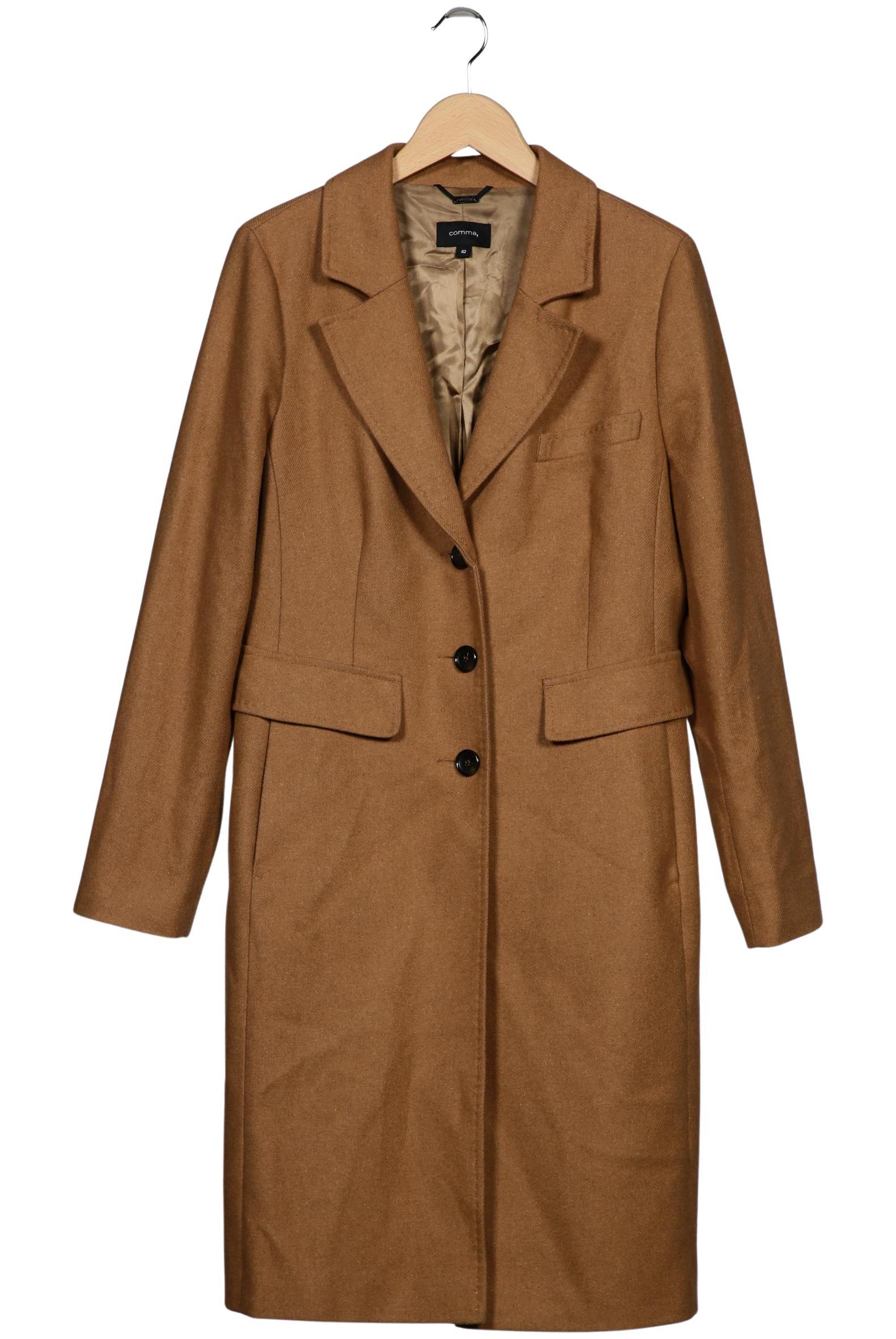 

Comma Damen Mantel, braun, Gr. 42