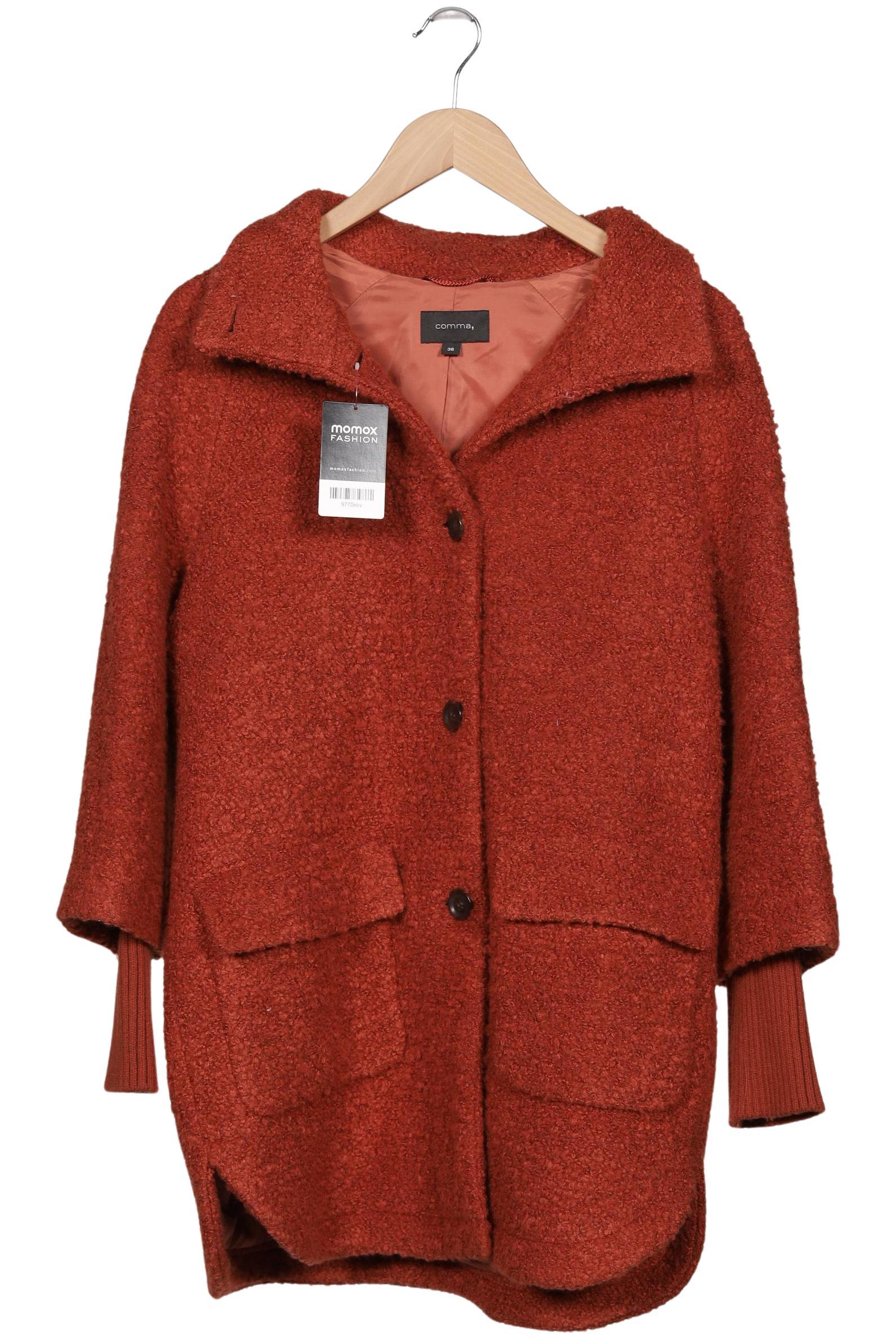 

Comma Damen Mantel, orange, Gr. 36