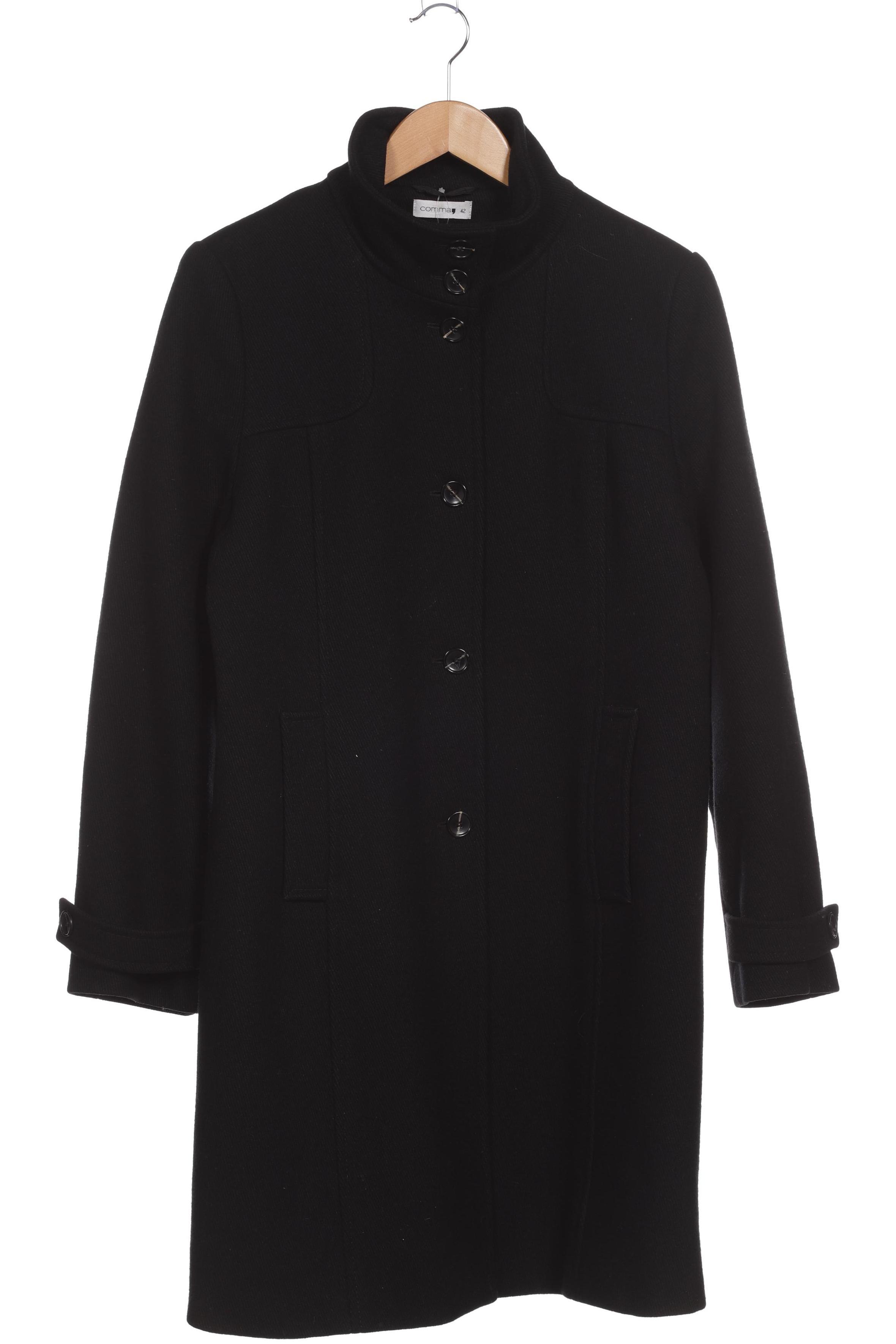 

Comma Damen Mantel, schwarz, Gr. 42