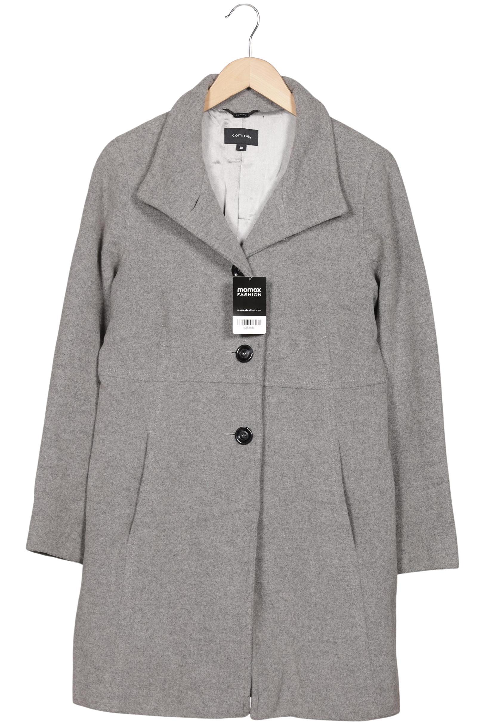 

Comma Damen Mantel, grau, Gr. 38