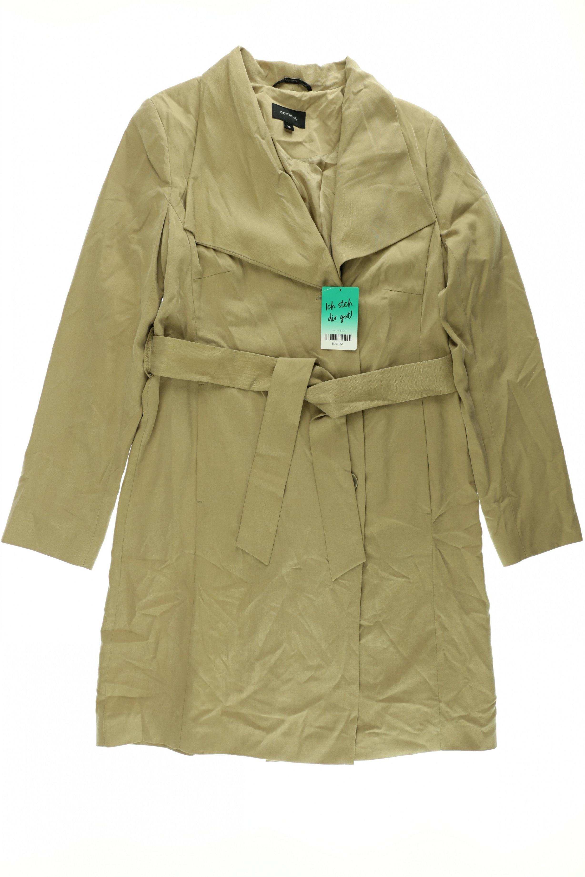 

Comma Damen Mantel, beige, Gr. 36