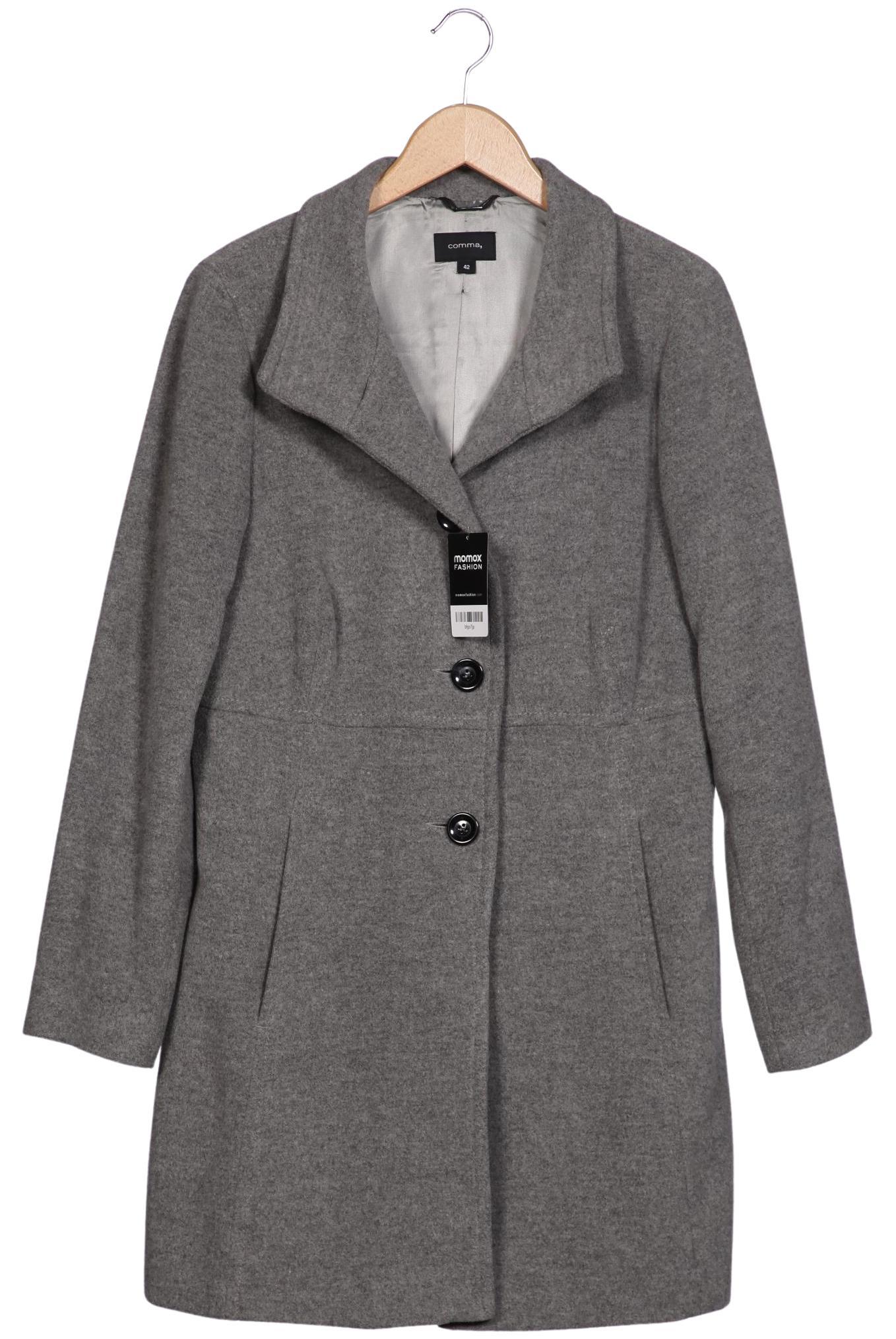 

Comma Damen Mantel, grau, Gr. 42