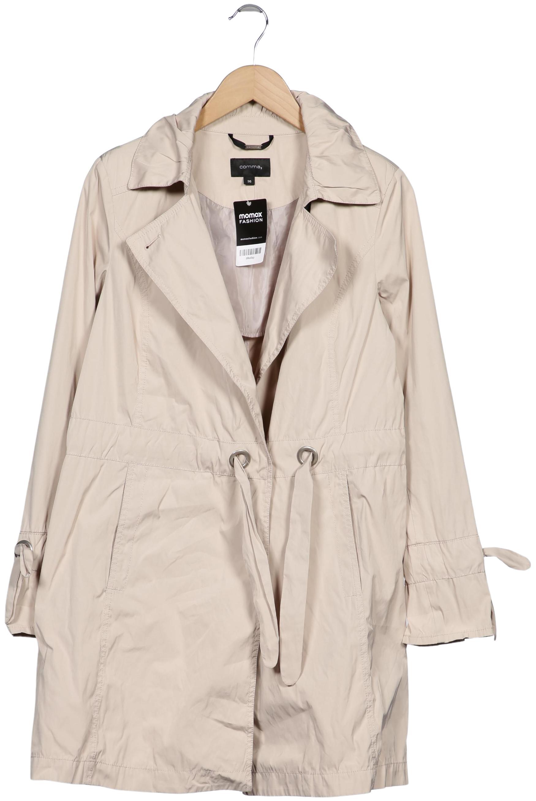 

Comma Damen Mantel, beige, Gr. 36