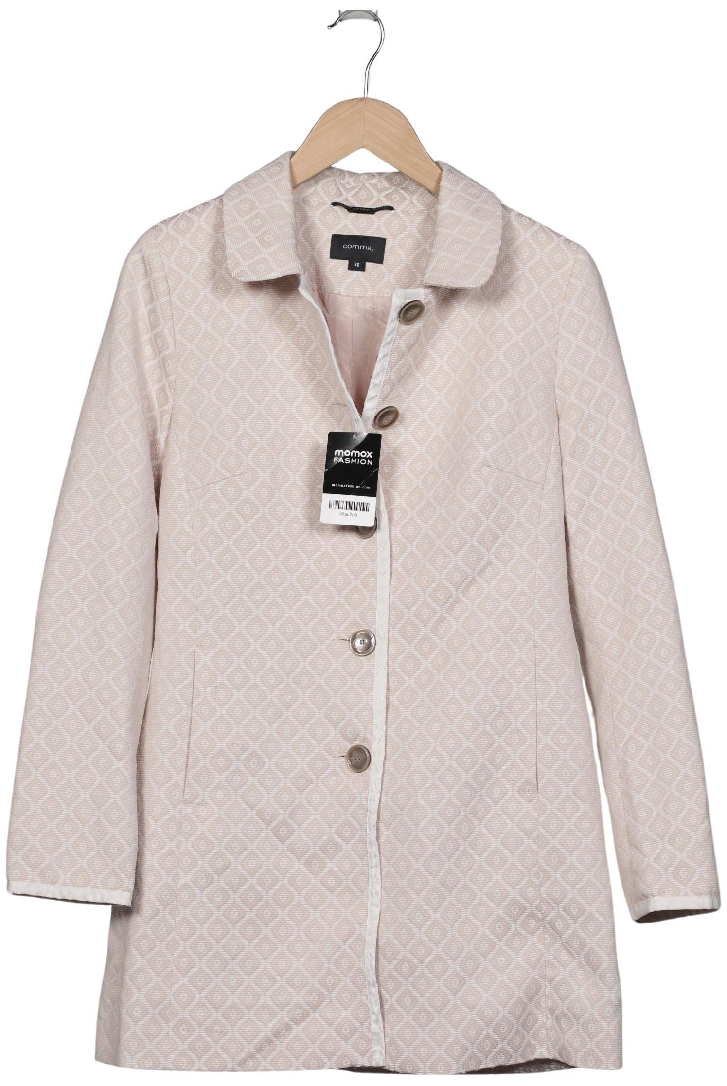 

Comma Damen Mantel, beige, Gr. 36