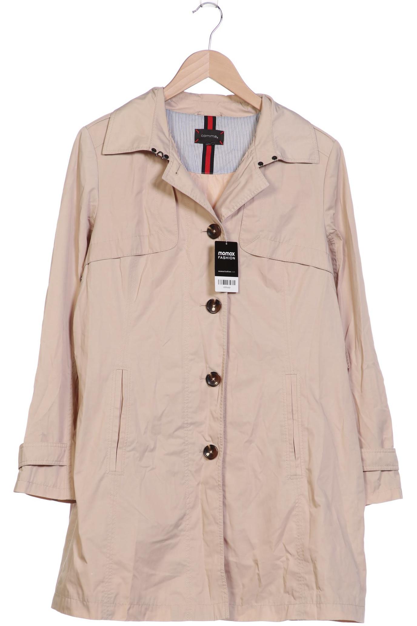 

Comma Damen Mantel, beige, Gr. 38