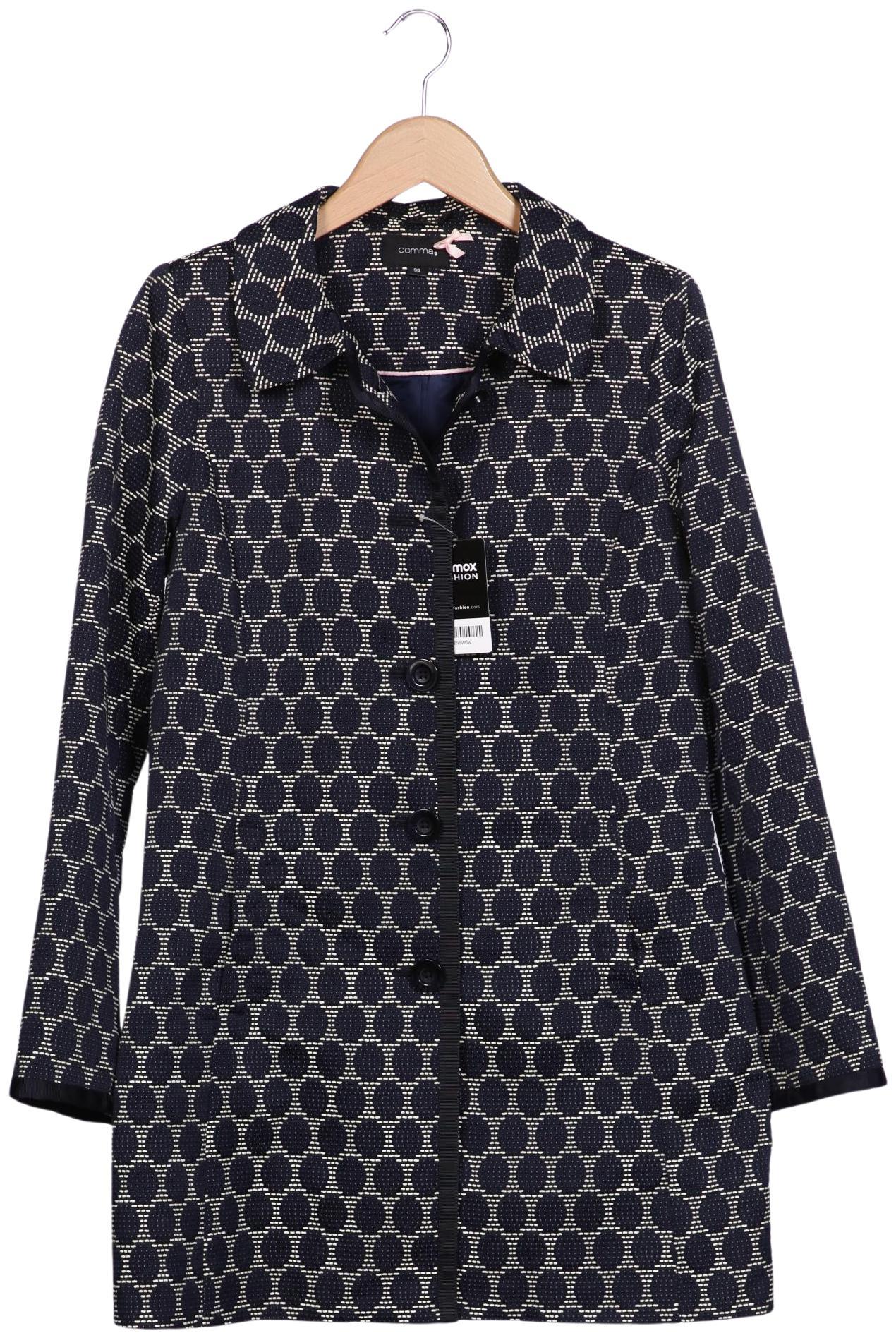 

Comma Damen Mantel, marineblau, Gr. 38