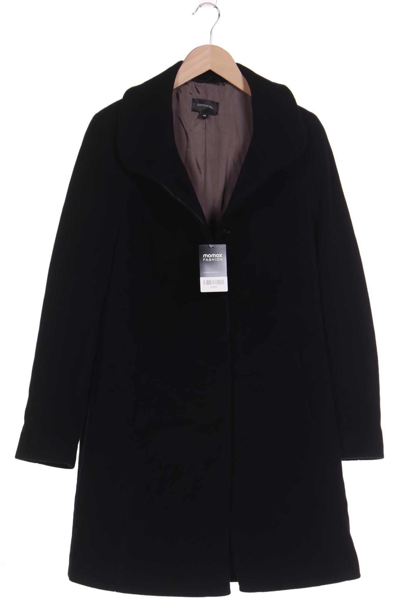 

Comma Damen Mantel, schwarz, Gr. 38