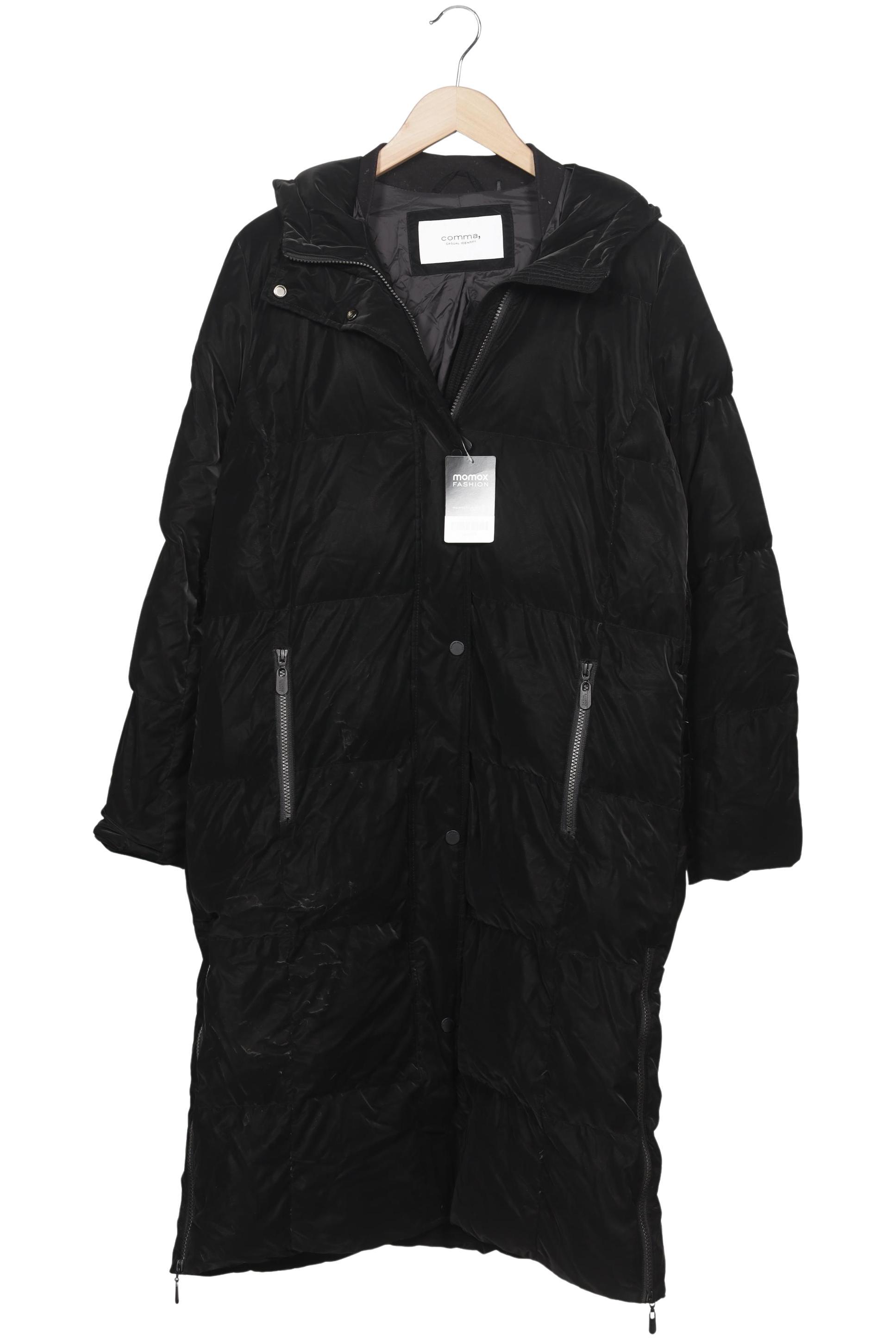 

Comma Damen Mantel, schwarz, Gr. 36