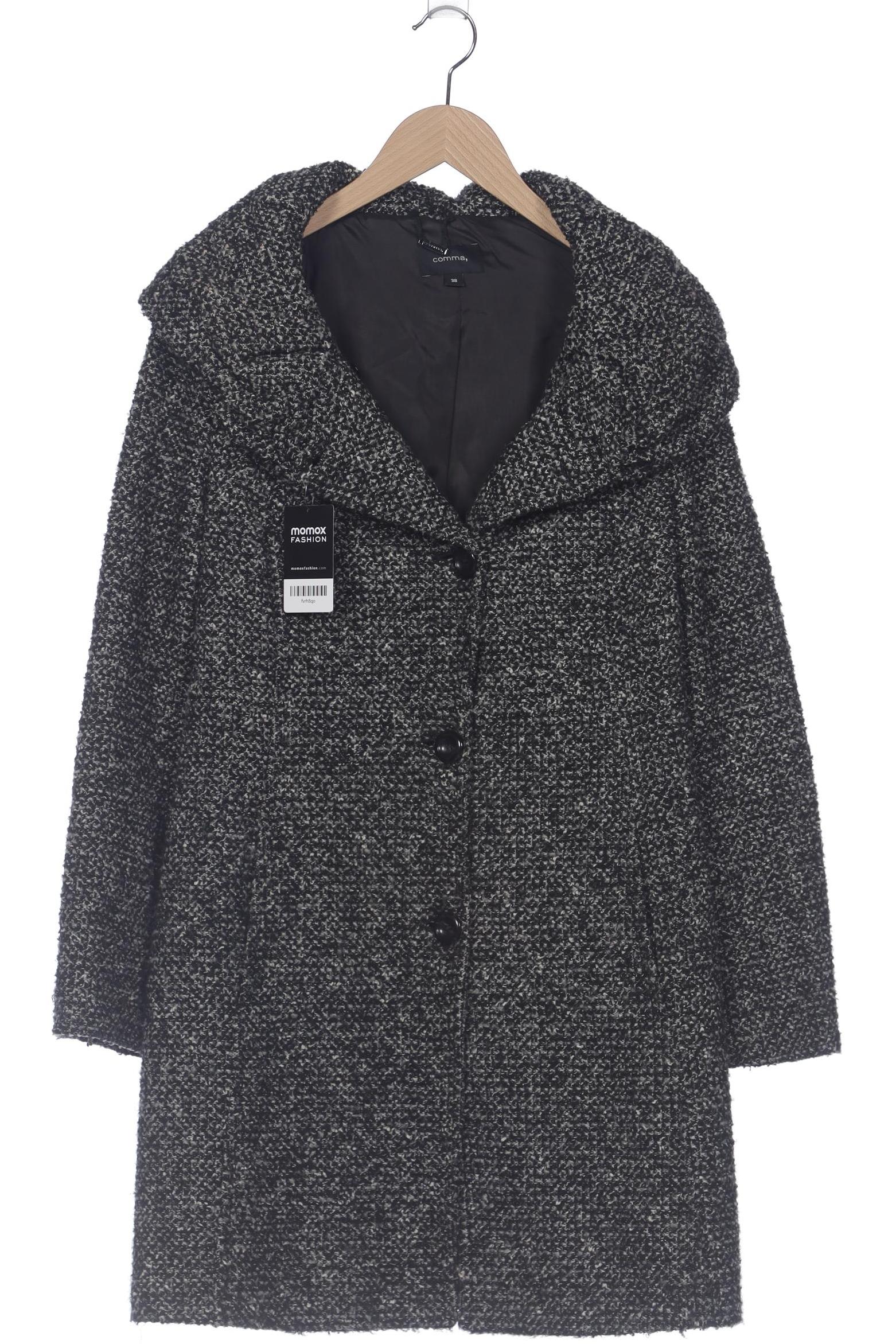 

Comma Damen Mantel, schwarz, Gr. 38