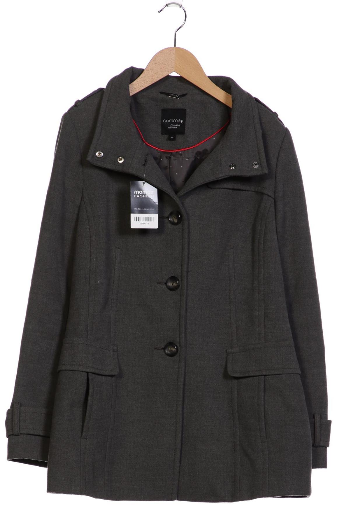 

Comma Damen Mantel, grau, Gr. 40