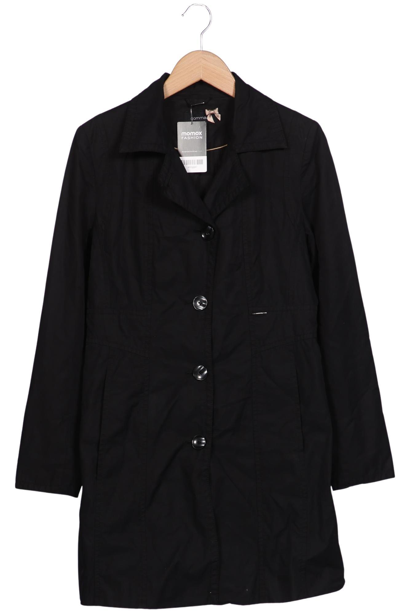 

Comma Damen Mantel, schwarz, Gr. 38