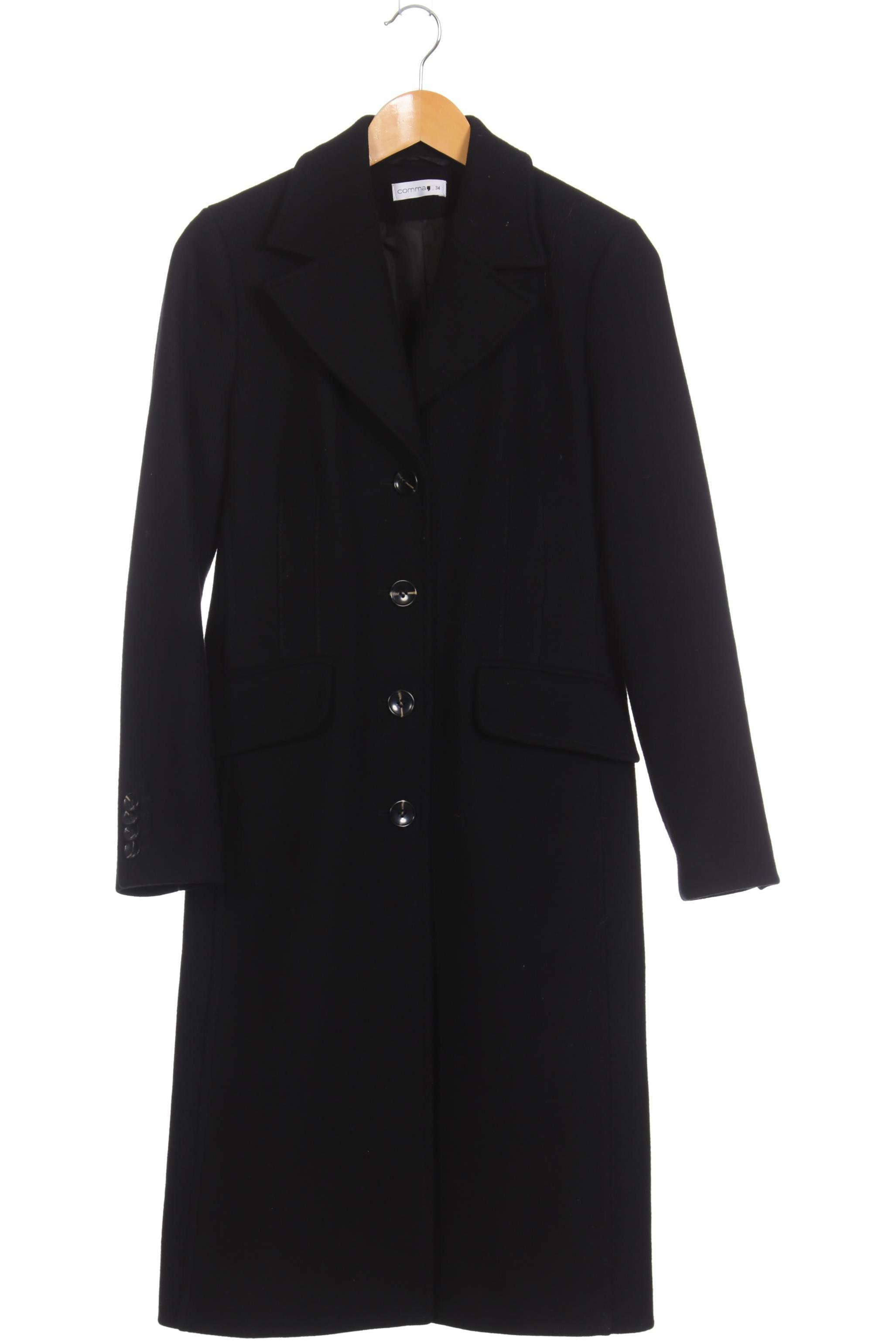 

Comma Damen Mantel, schwarz, Gr. 34