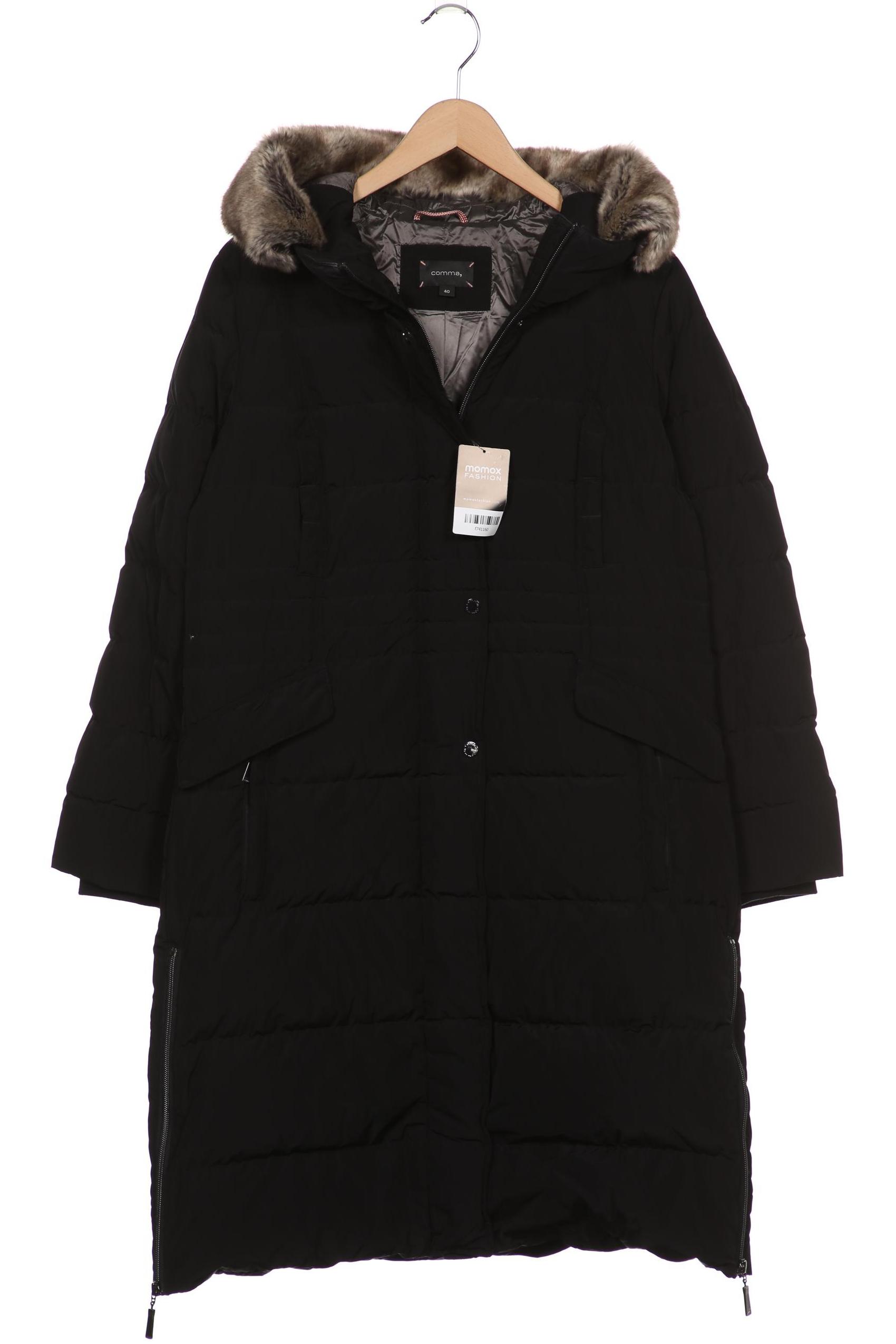 

Comma Damen Mantel, schwarz, Gr. 40