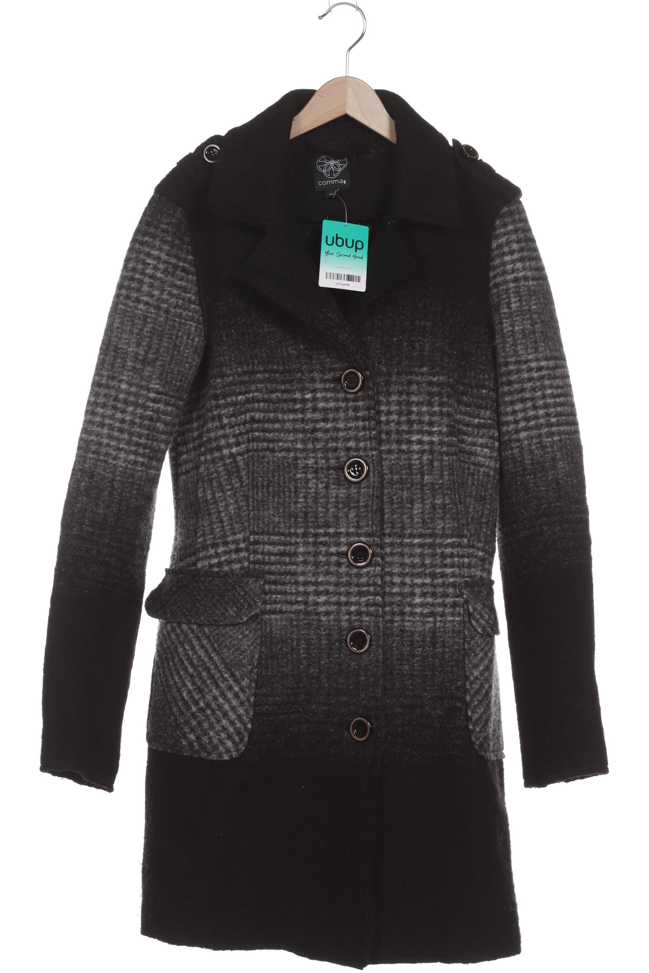 

Comma Damen Mantel, schwarz, Gr. 36