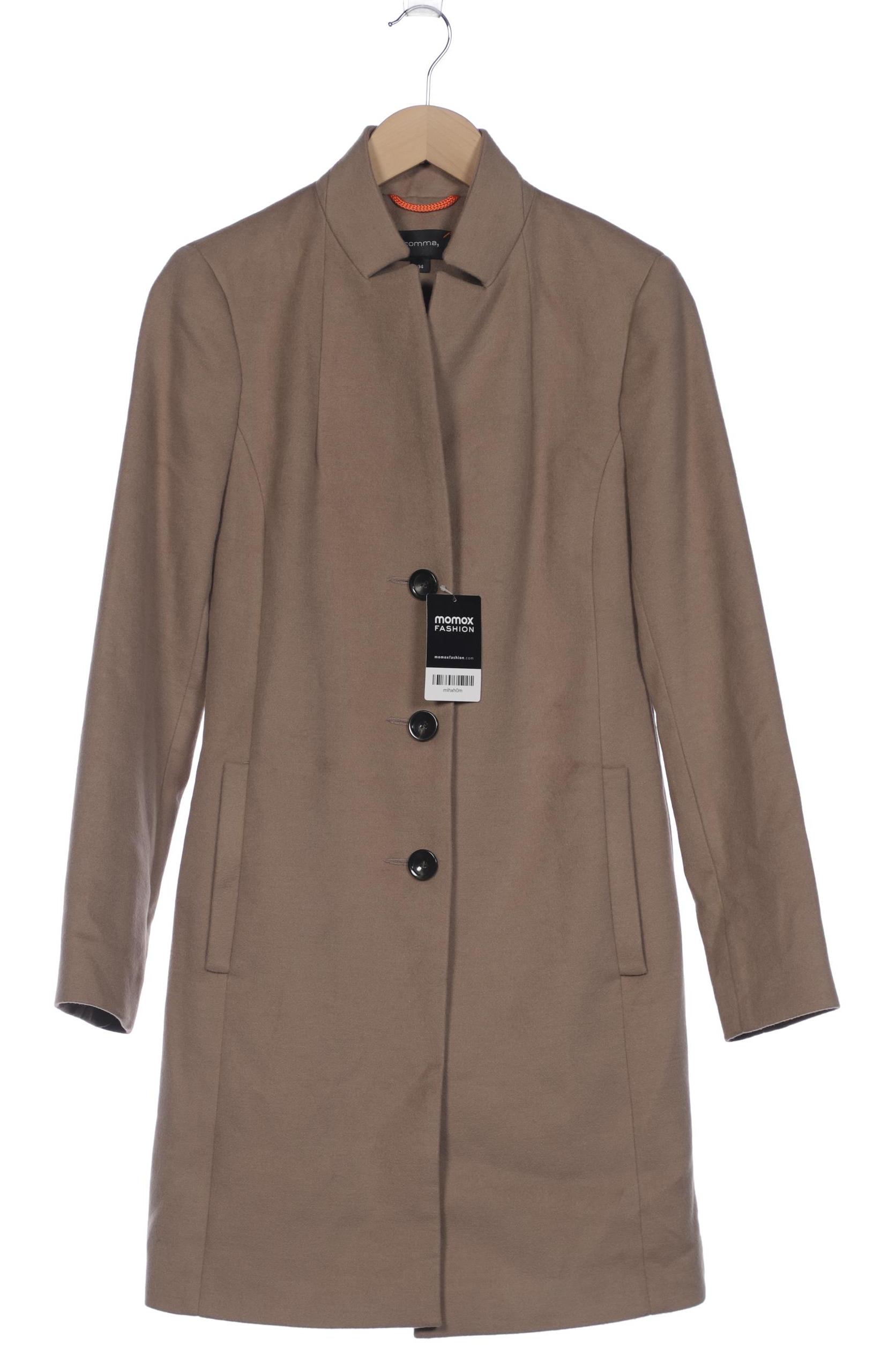 

Comma Damen Mantel, beige, Gr. 34